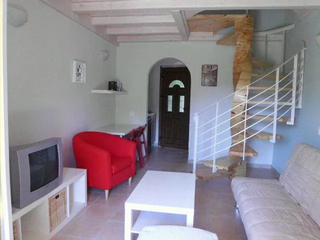 Living room in Shambala Apartments