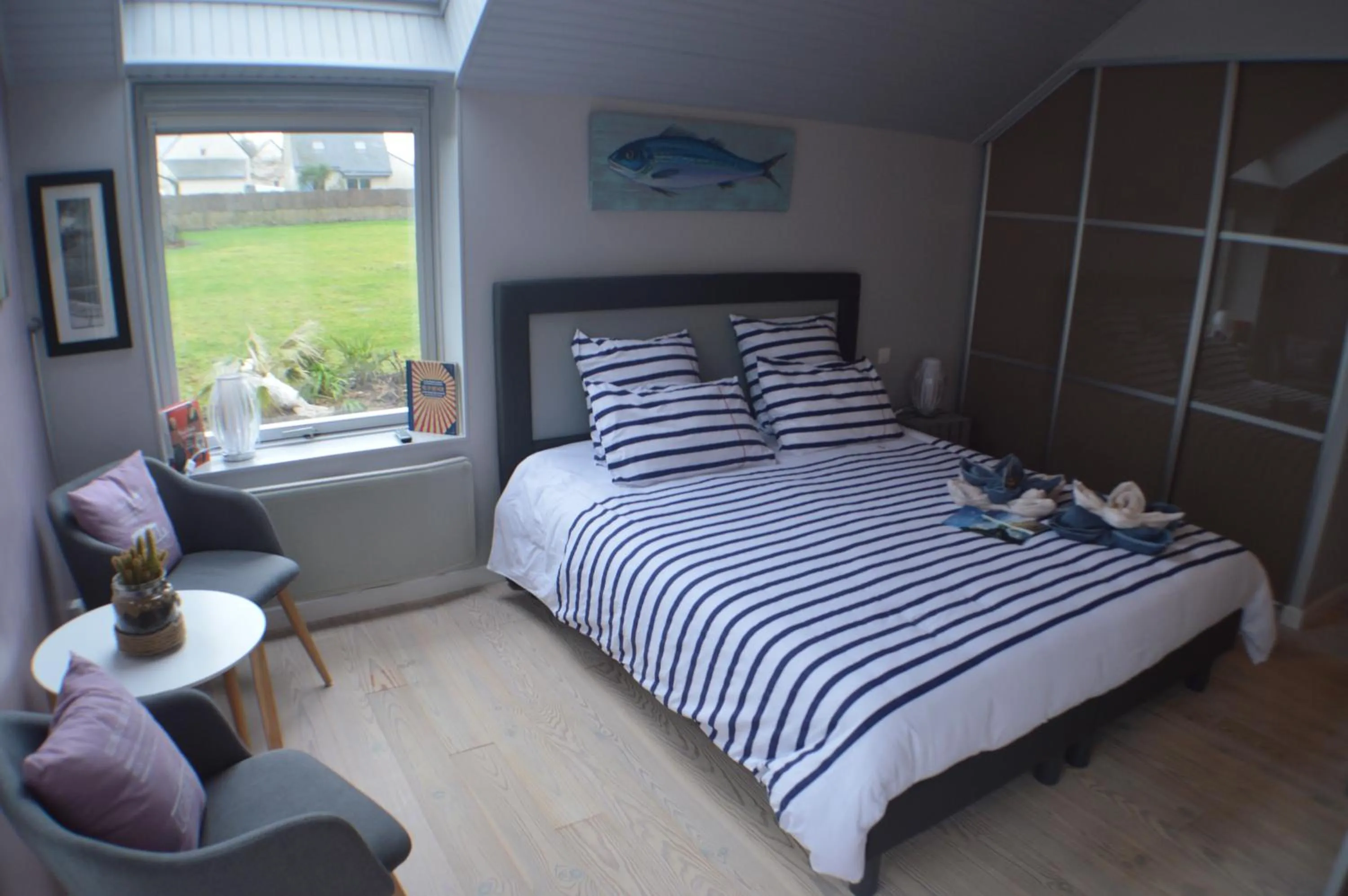 Bed in Mon petit coin de Bretagne