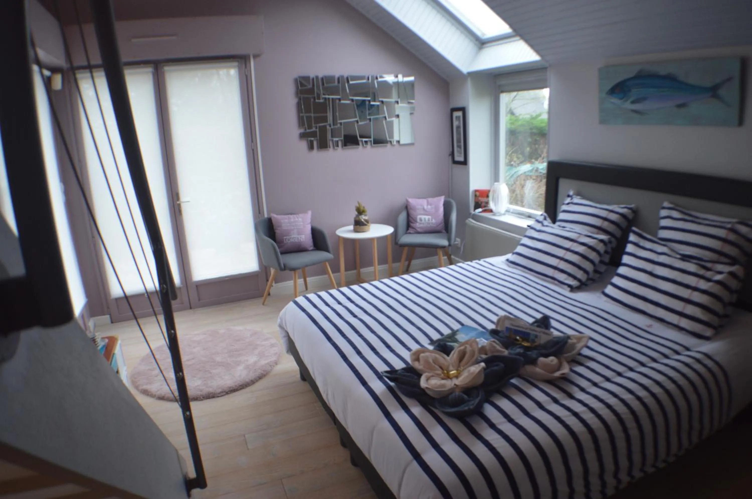 Bed in Mon petit coin de Bretagne