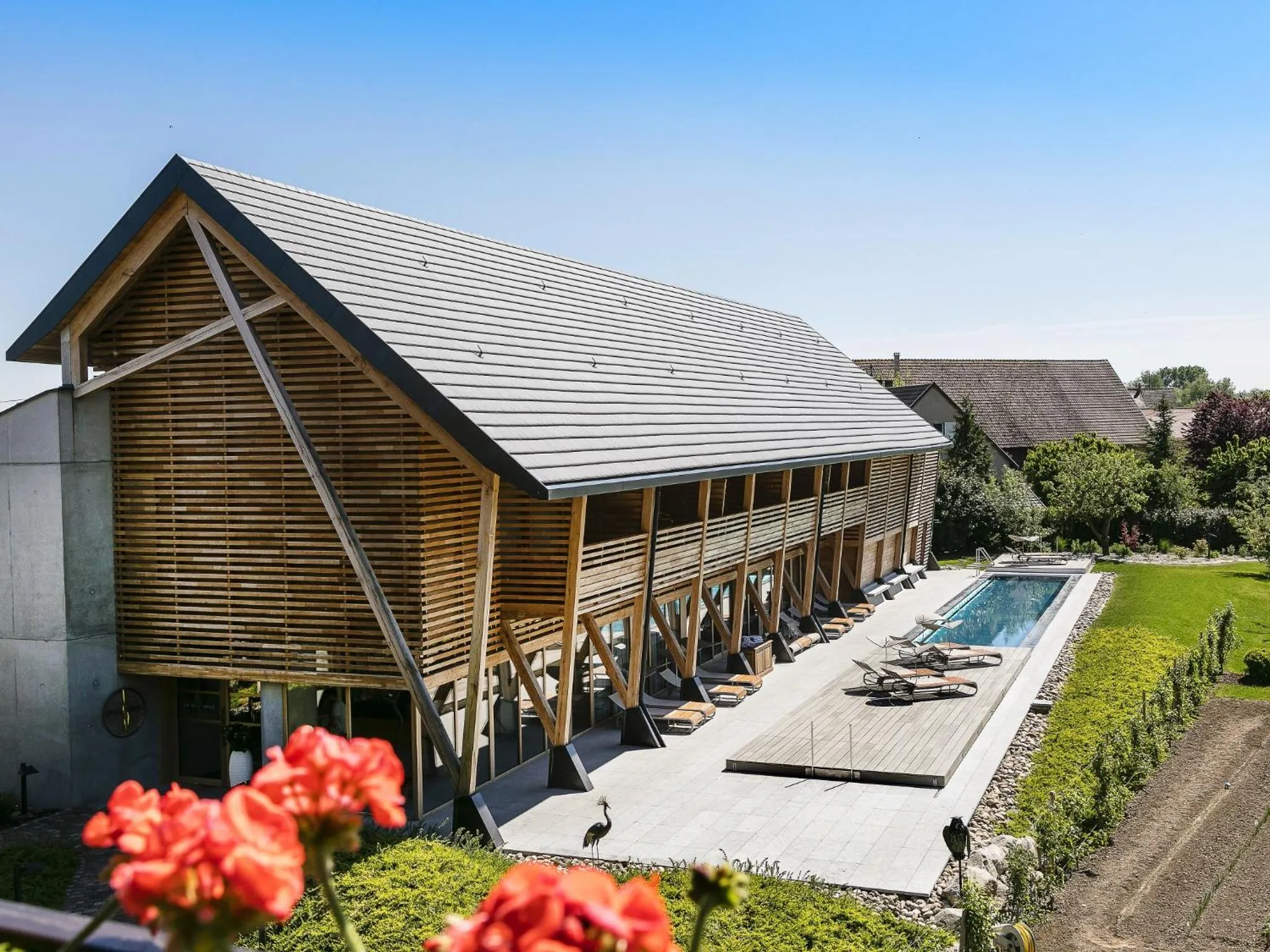 Property building in Hotel des Berges, Restaurant Gastronomique & Spa