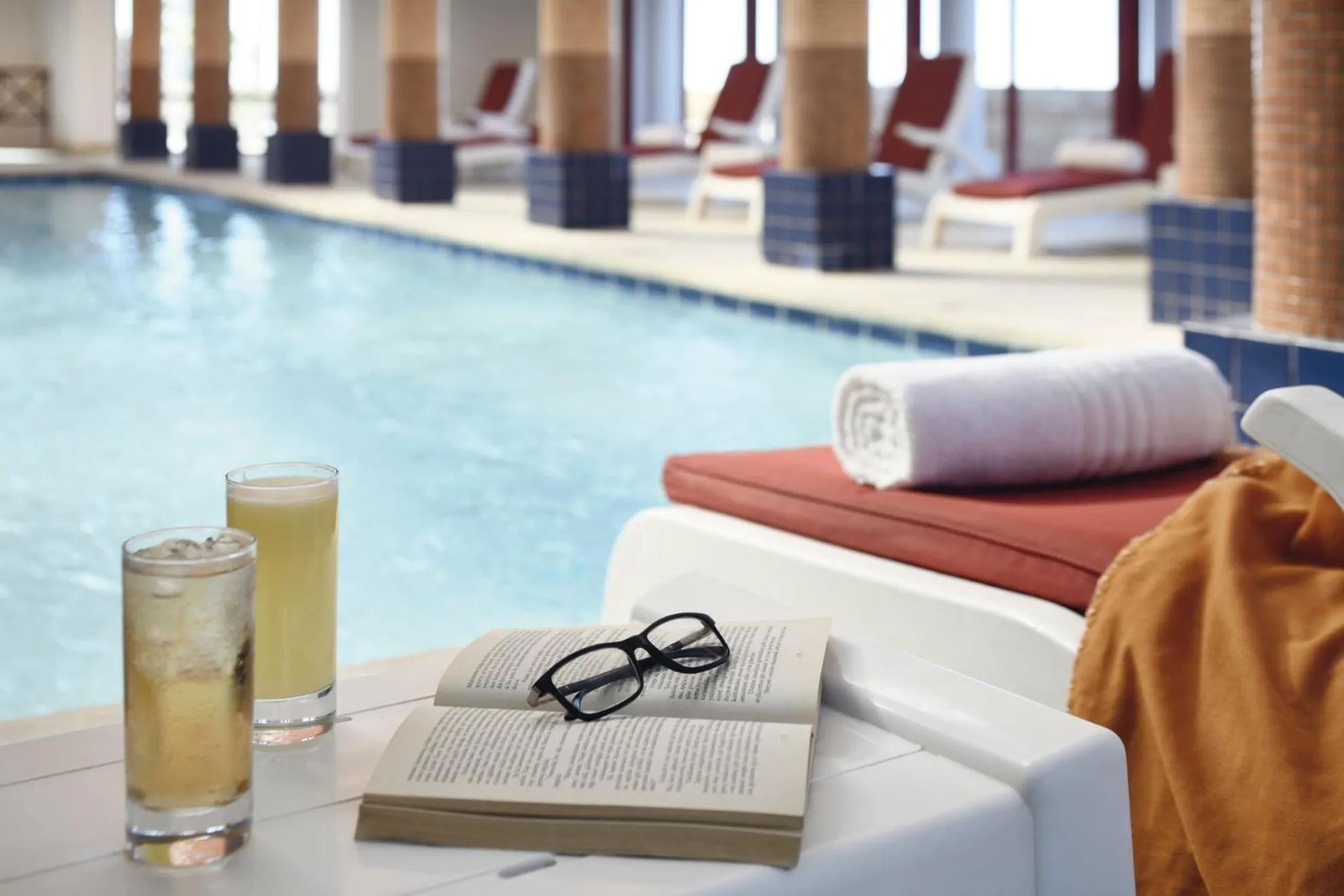 Aqua park in Mövenpick Nabatean Castle Hotel