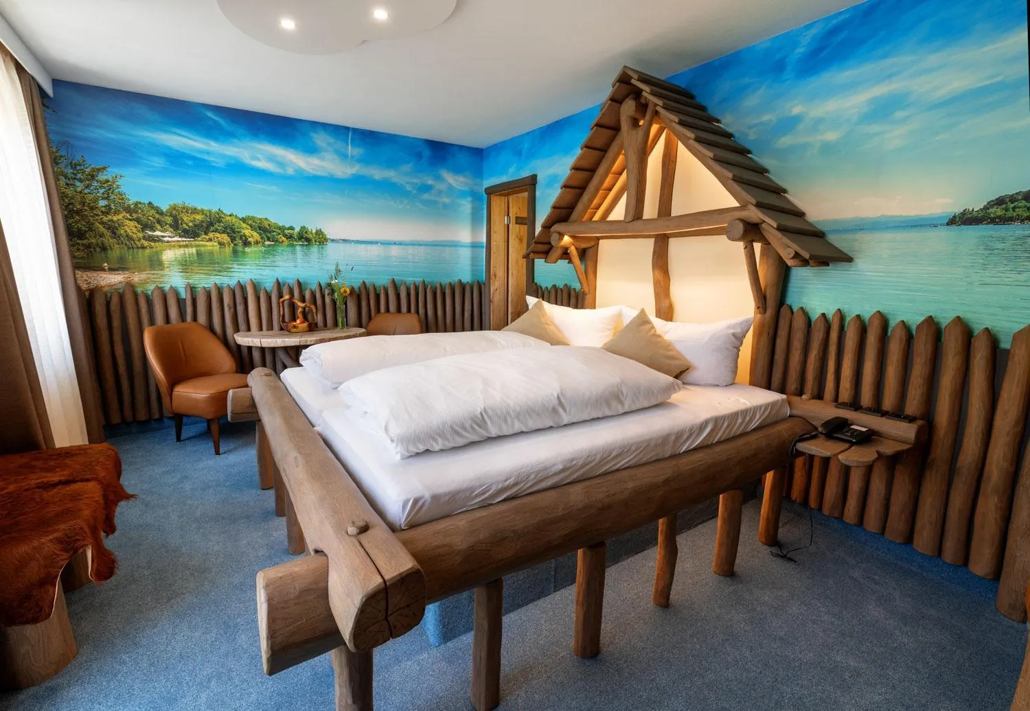 Bed in Landgasthof Paradies