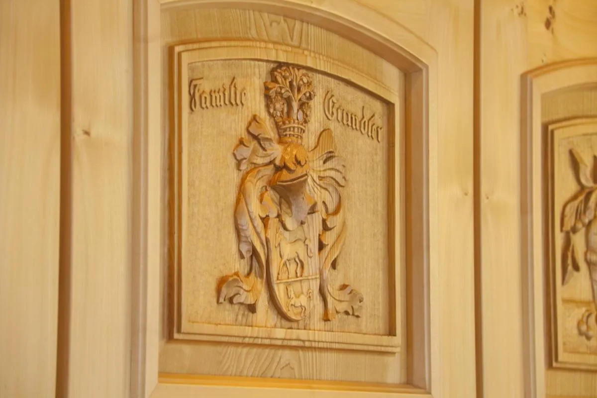 Decorative detail in Landgasthof Paradies