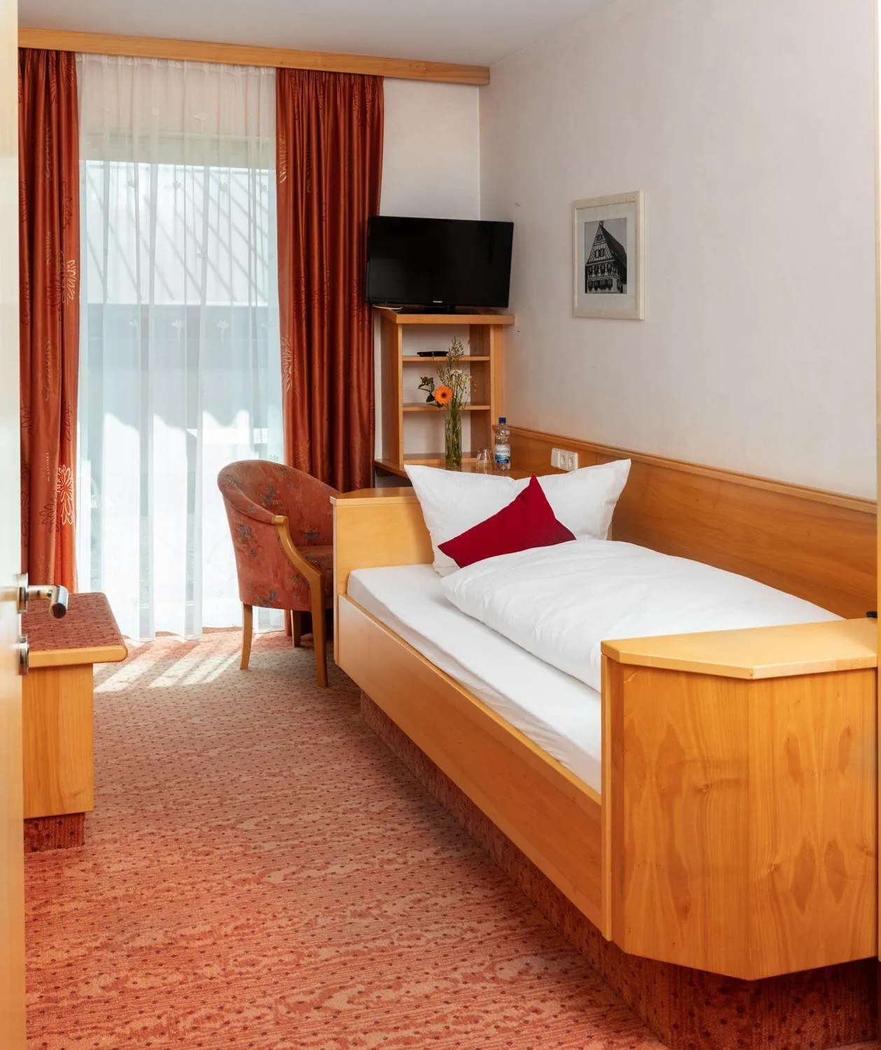 Bed in Landgasthof Paradies