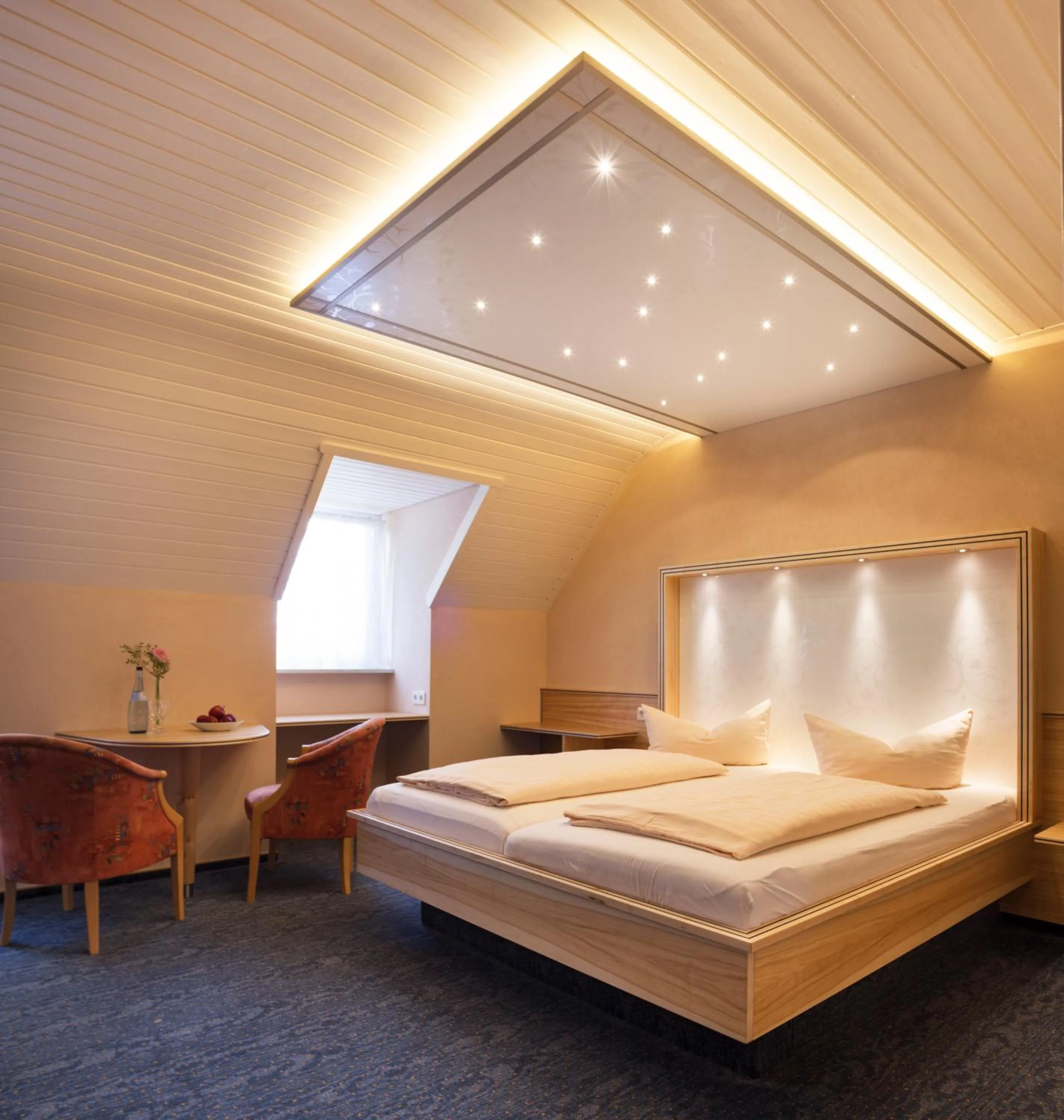 Bedroom, Bed in Landgasthof Paradies