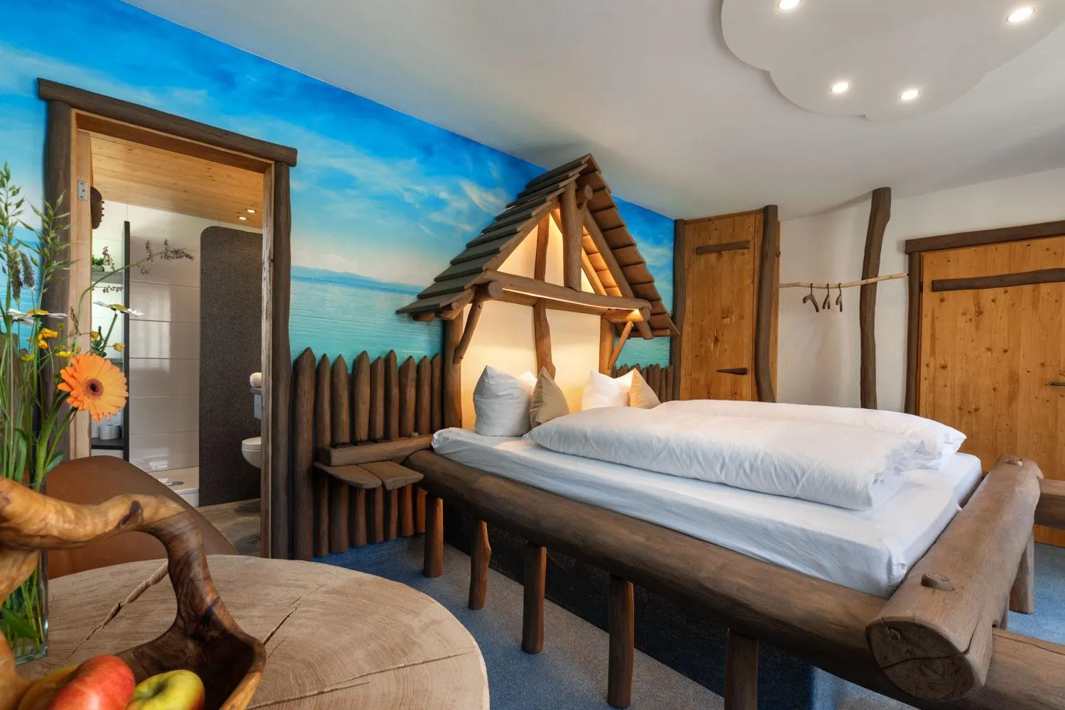 Bed in Landgasthof Paradies