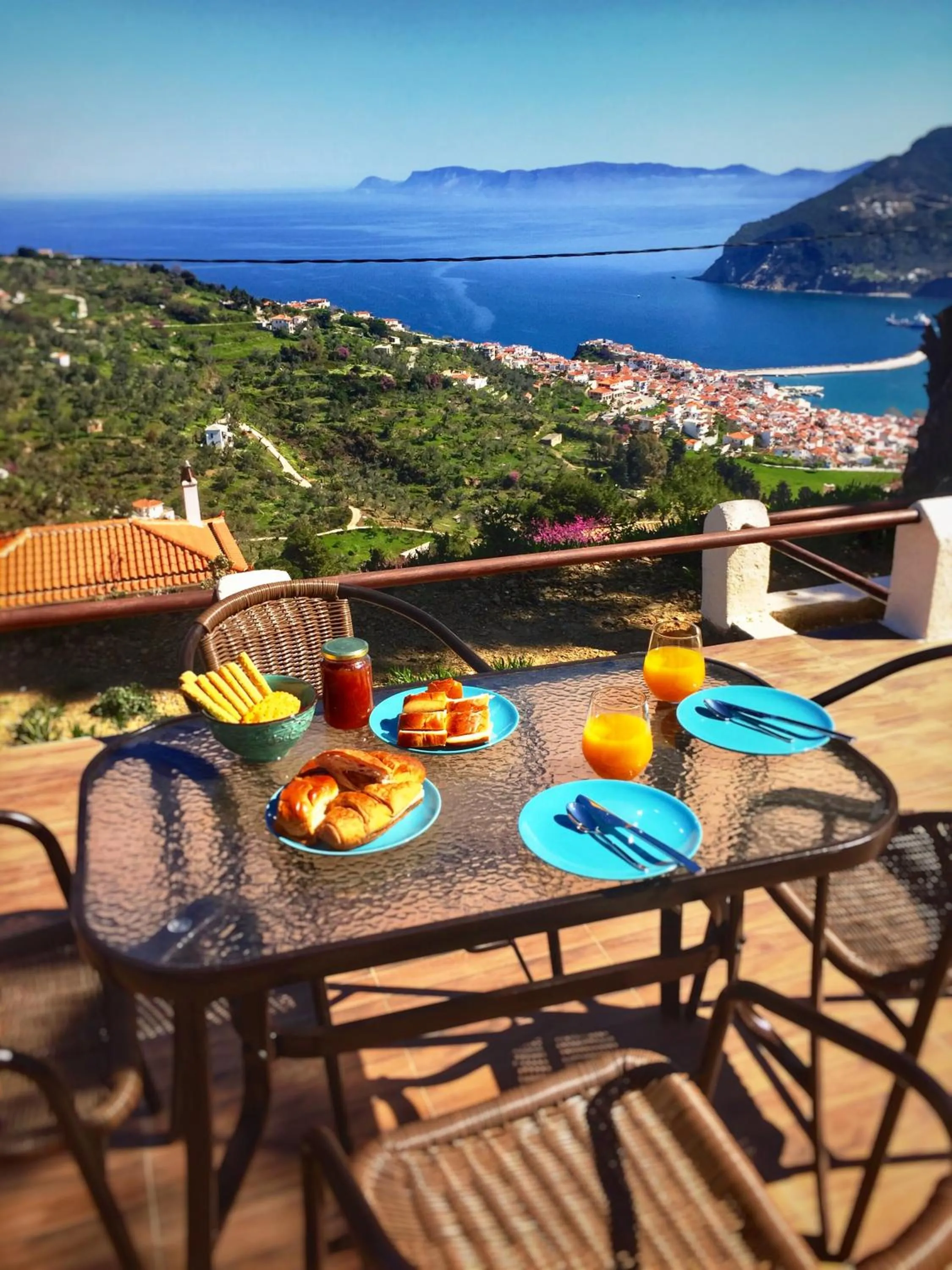 Balcony/Terrace in Villa Savvina