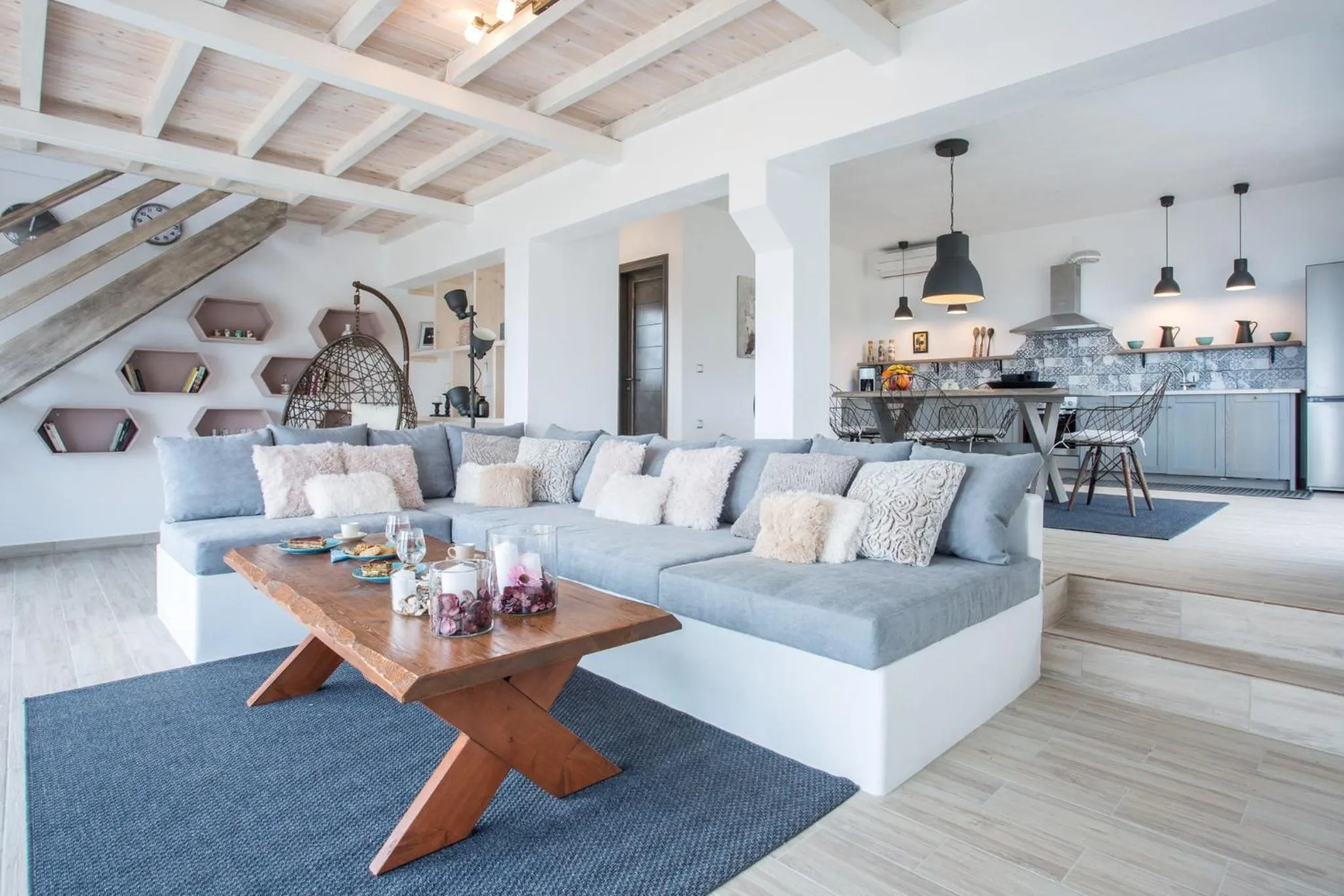 Living room in Villa Savvina