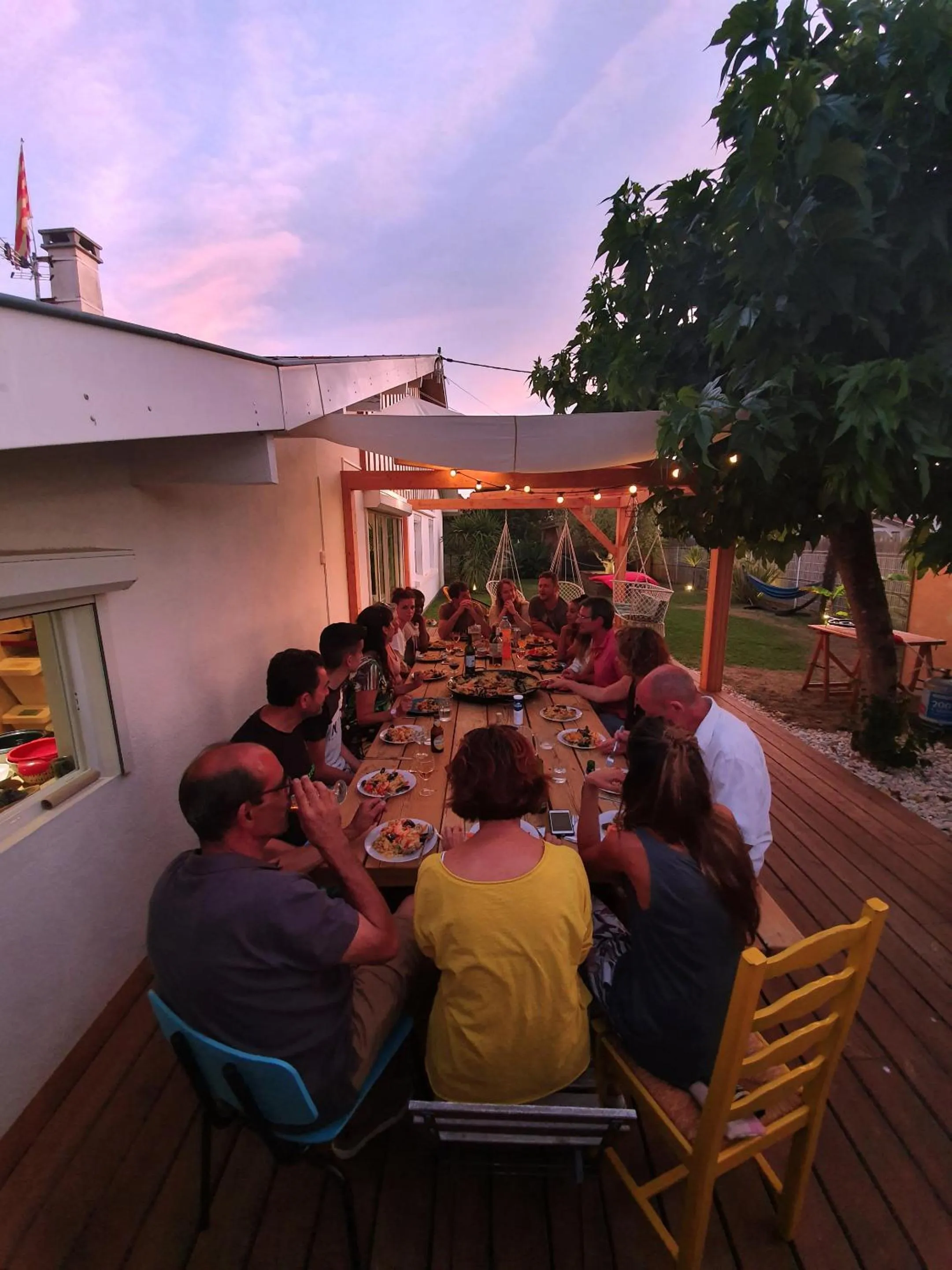 Food and drinks in La Maison Bisca