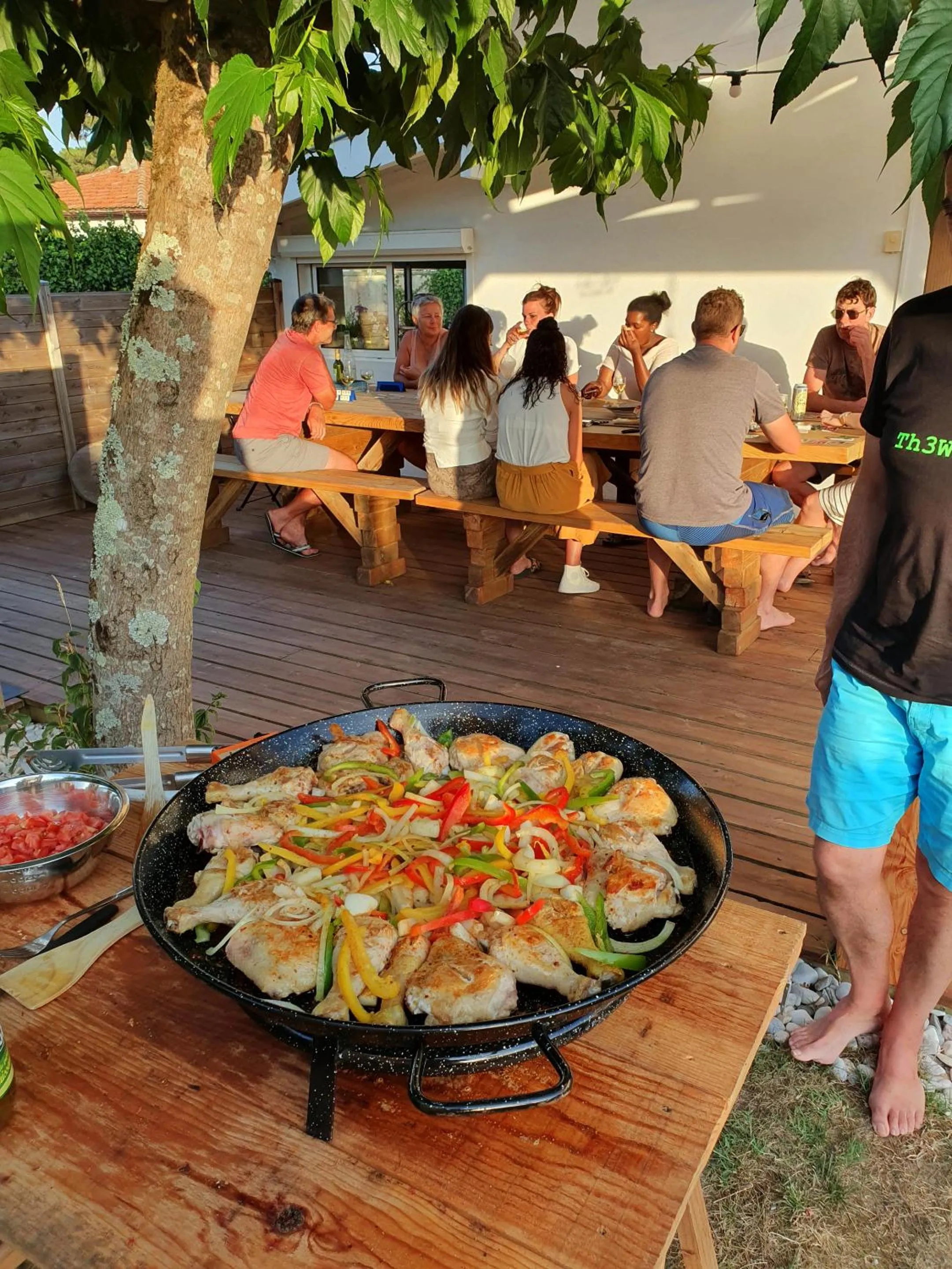 Food and drinks in La Maison Bisca