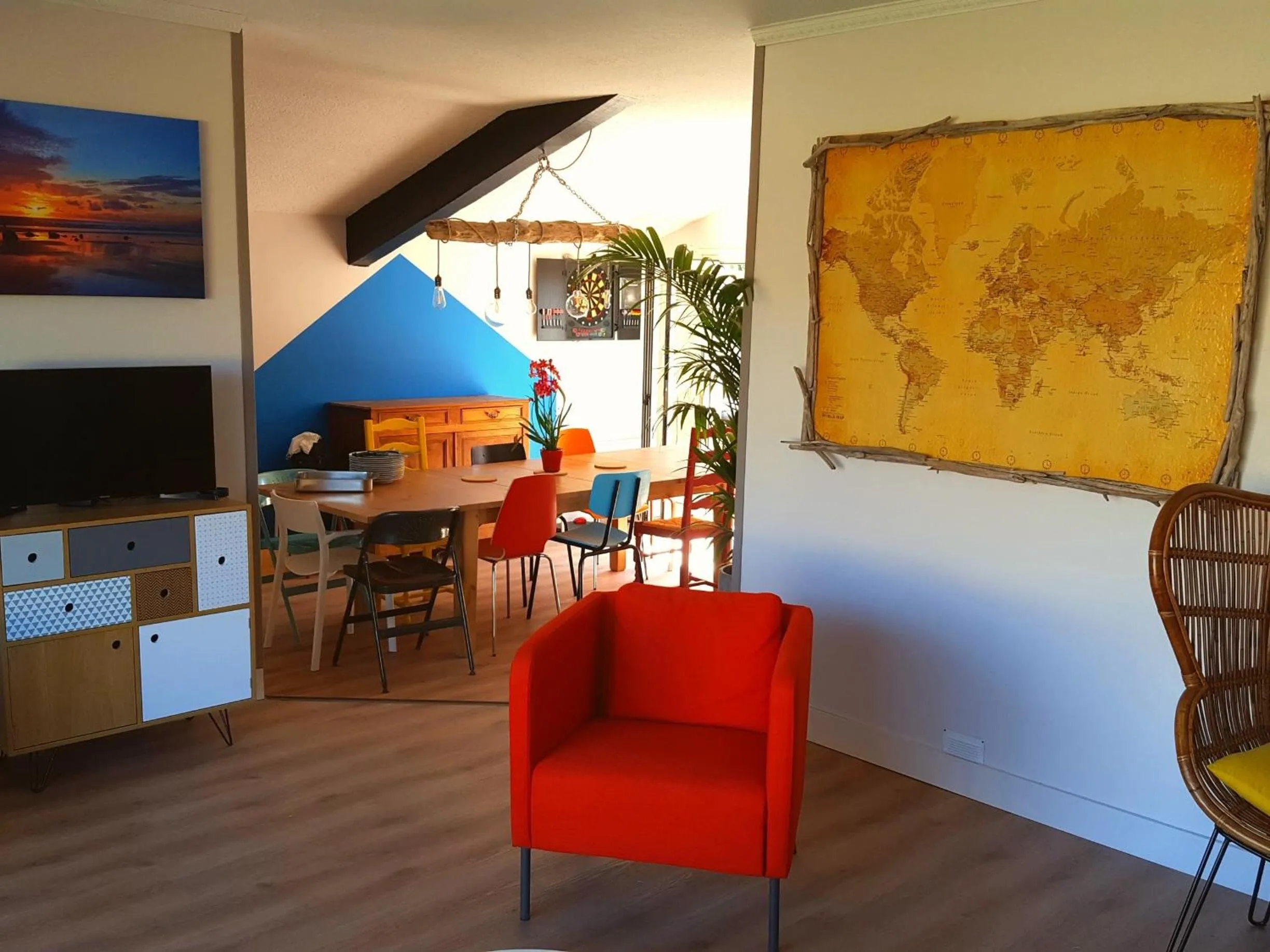 Living room in La Maison Bisca