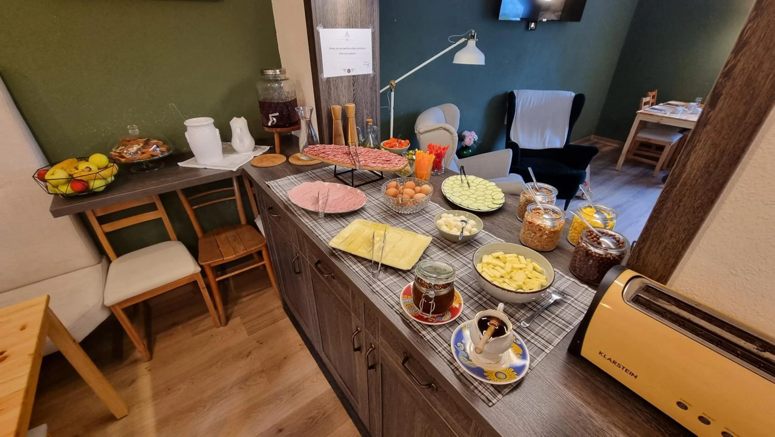 Food and drinks in Vila Koman Jezersko