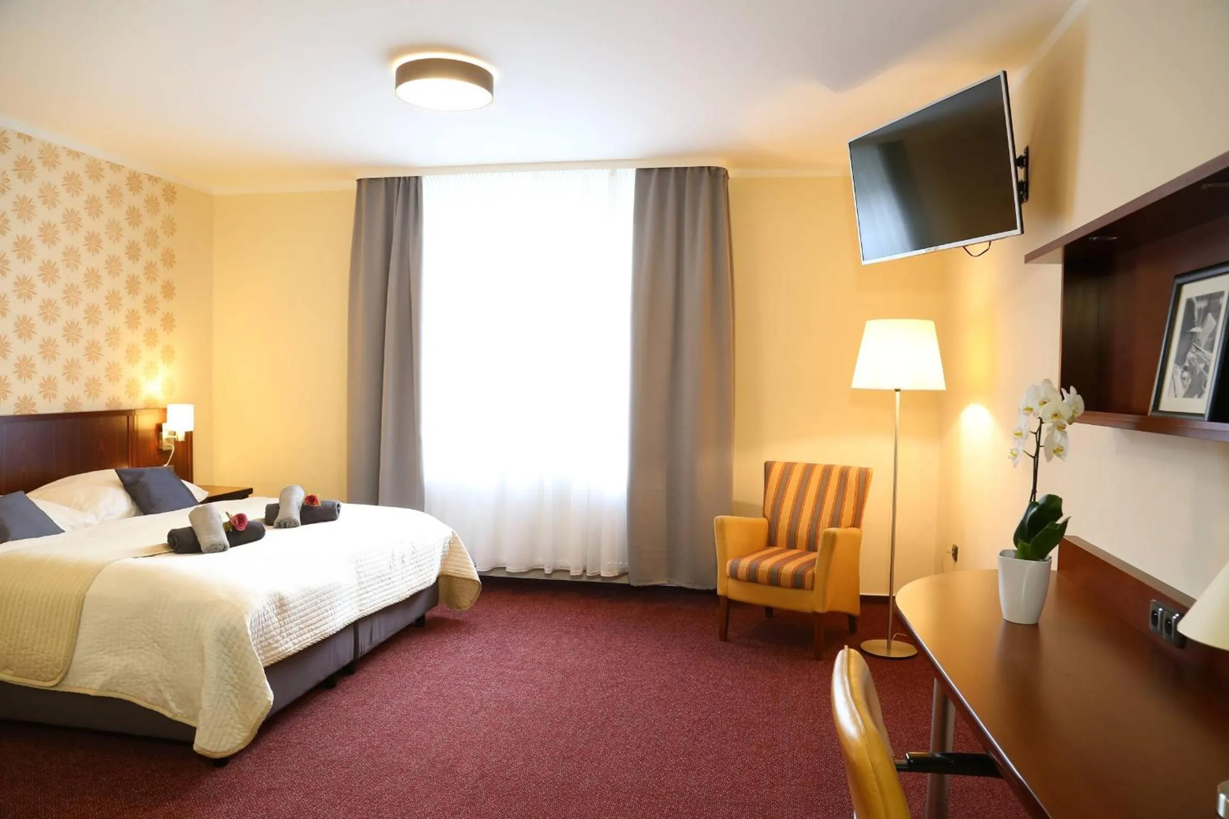 Bed in Villa Grohmann