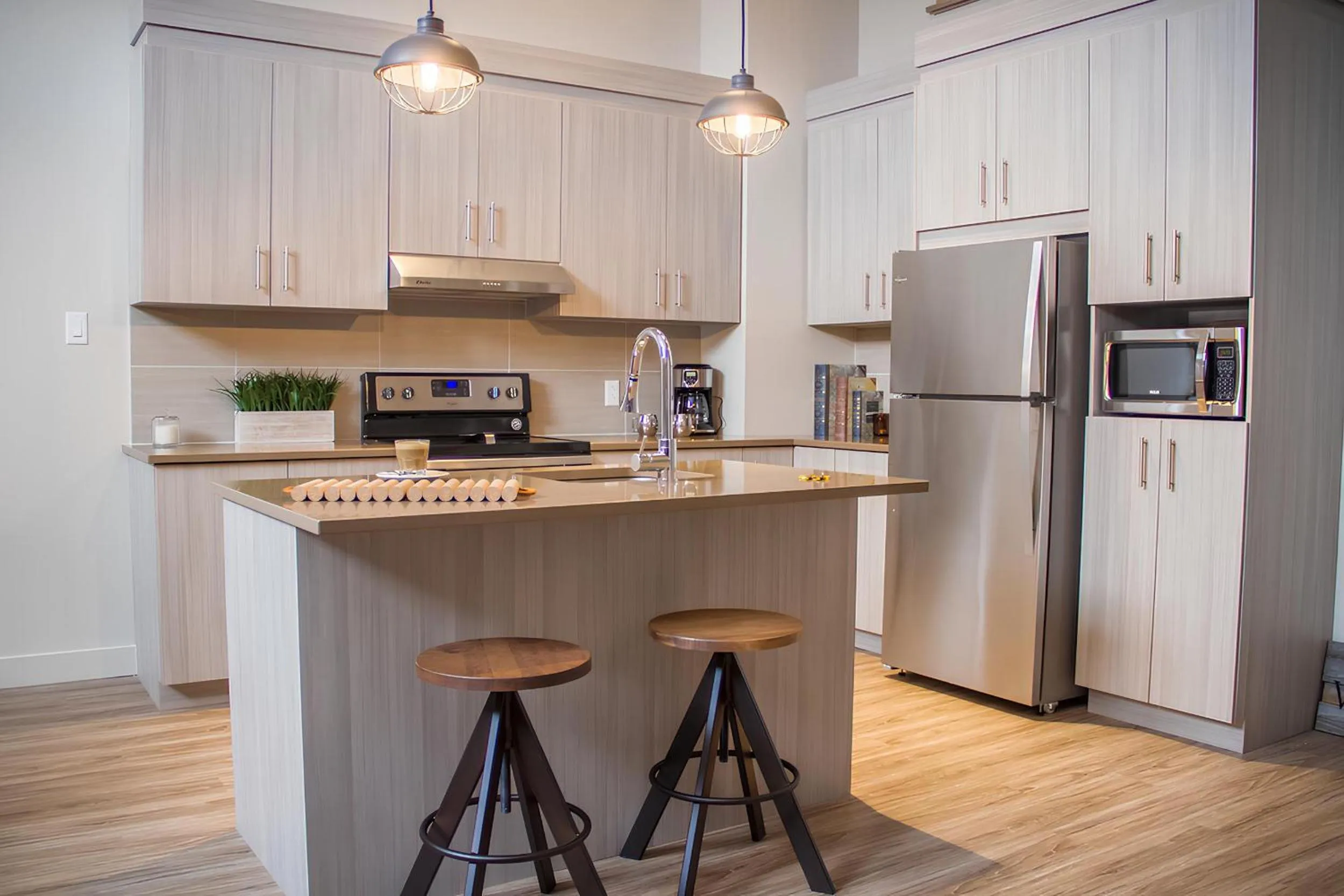 kitchen in Le Viking Resort