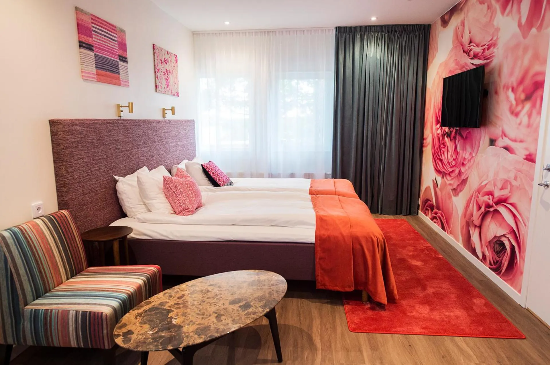 Seating area, Bed in Skogshem & Wijk