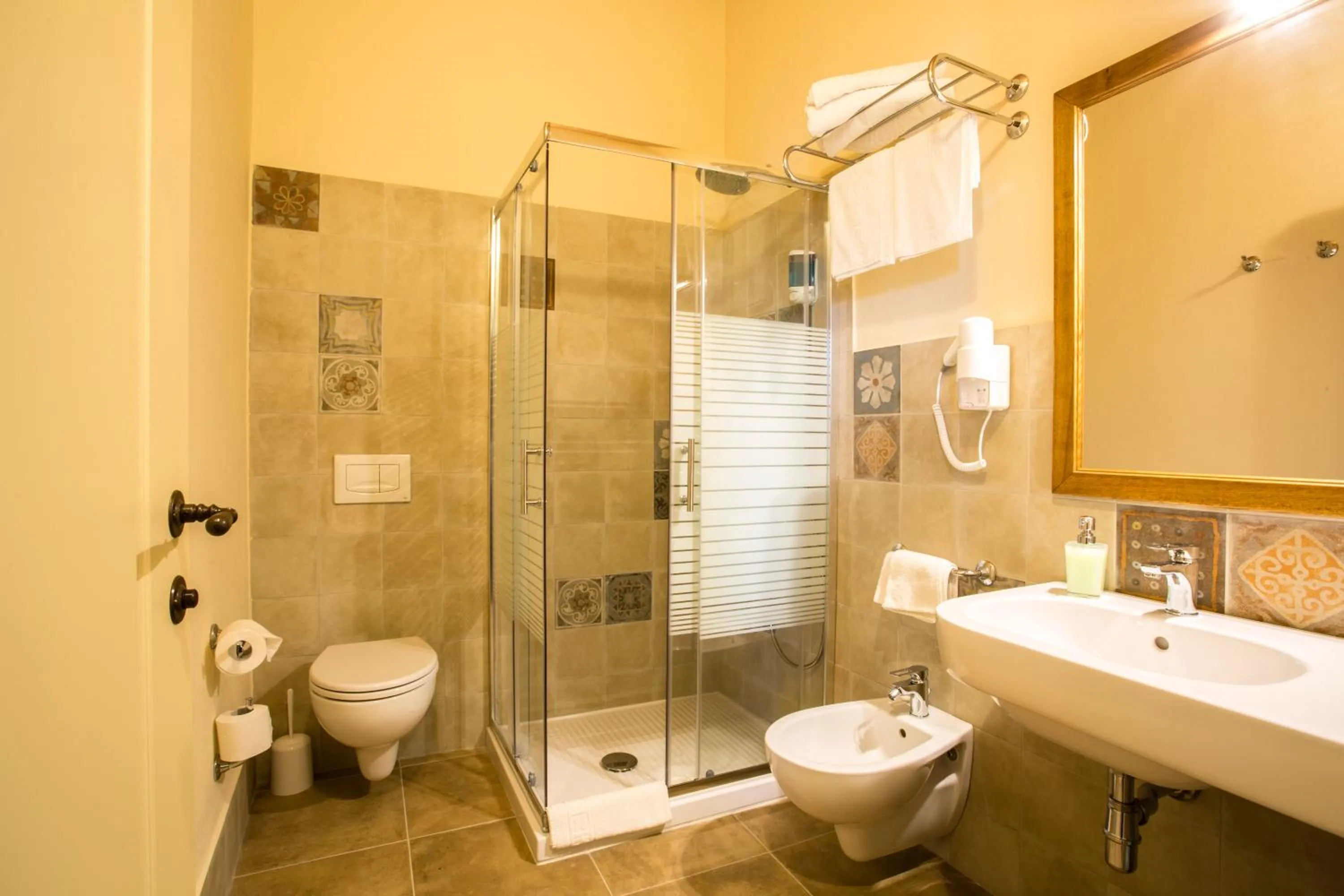 Toilet in Hotel Villa Gli Asfodeli