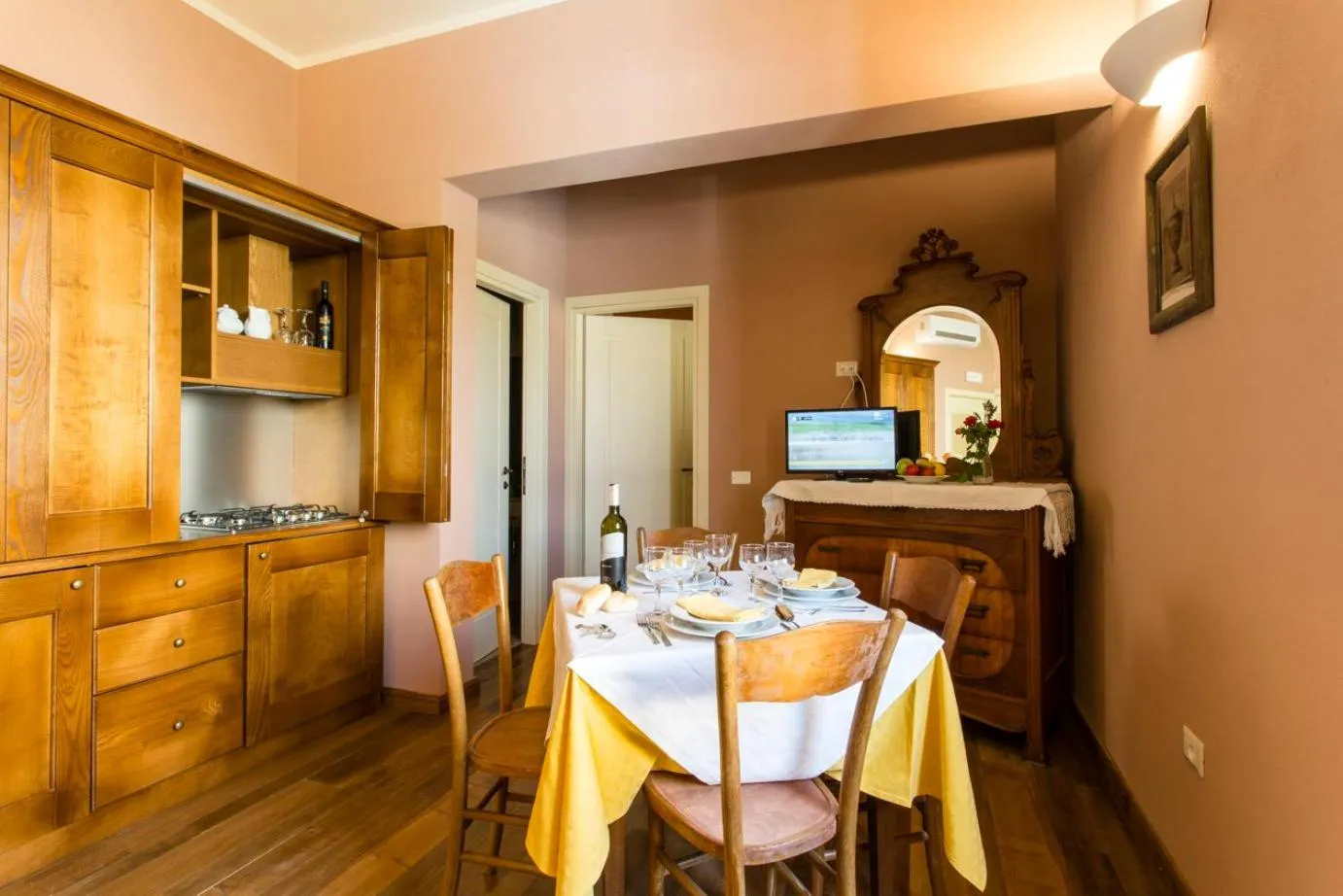 Dining area in Hotel Villa Gli Asfodeli