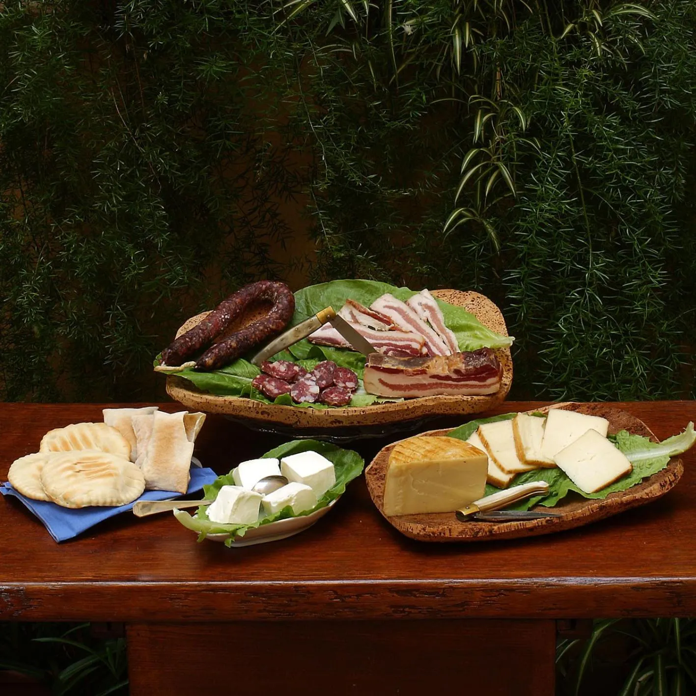 Food and drinks in Hotel Villa Gli Asfodeli