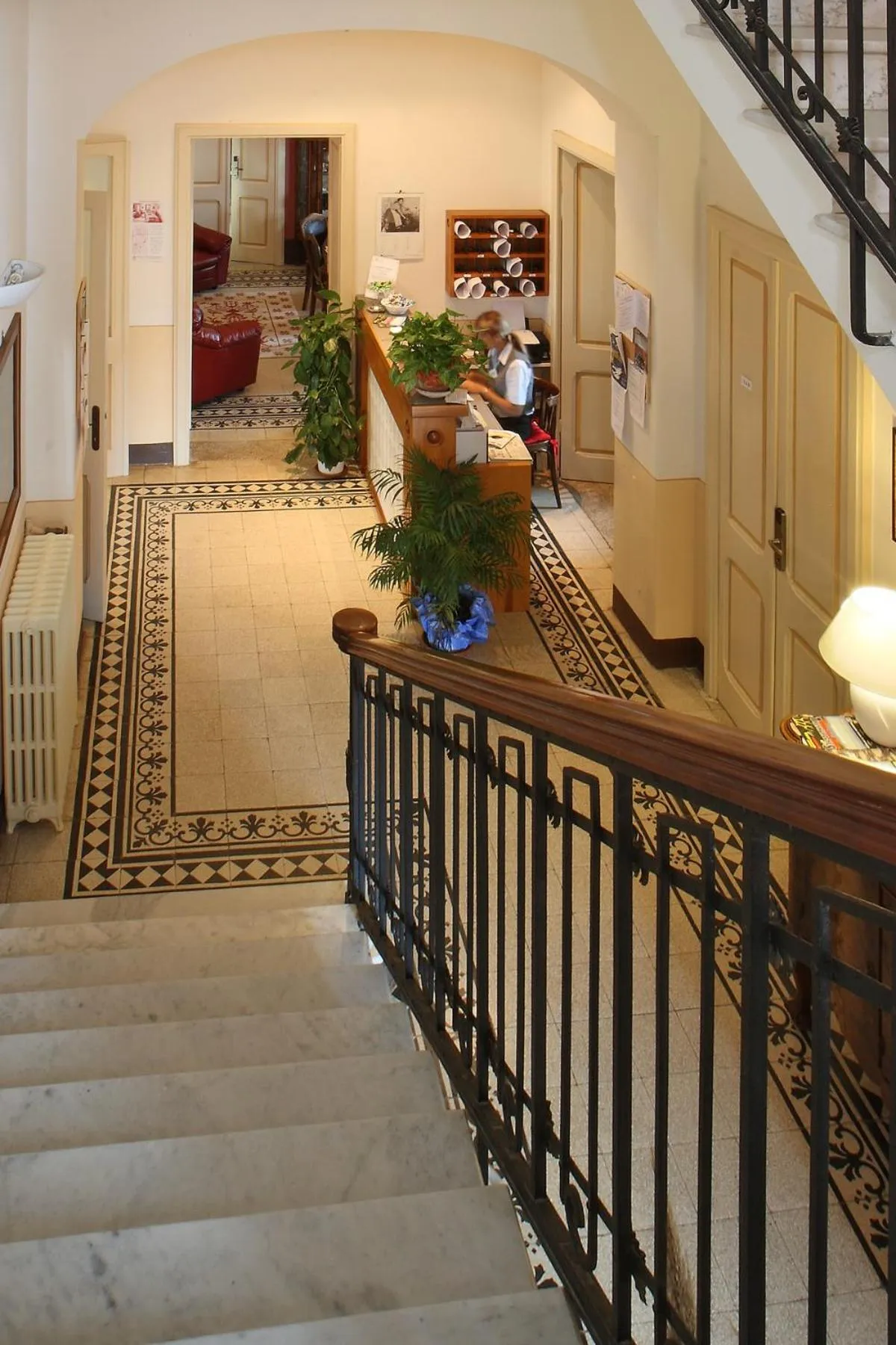 Lobby or reception in Hotel Villa Gli Asfodeli