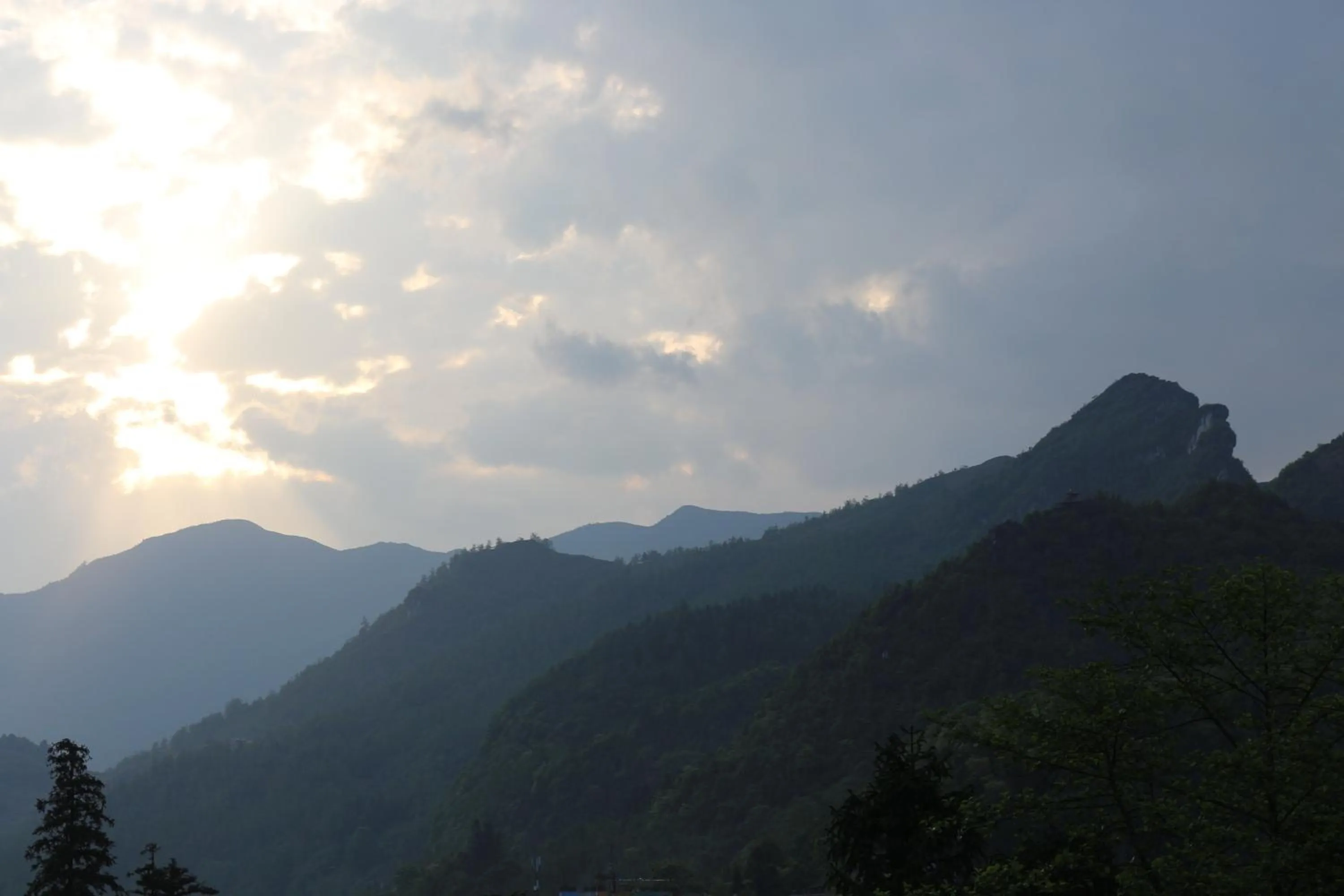 Mountain view in Sapa Garden Hotel