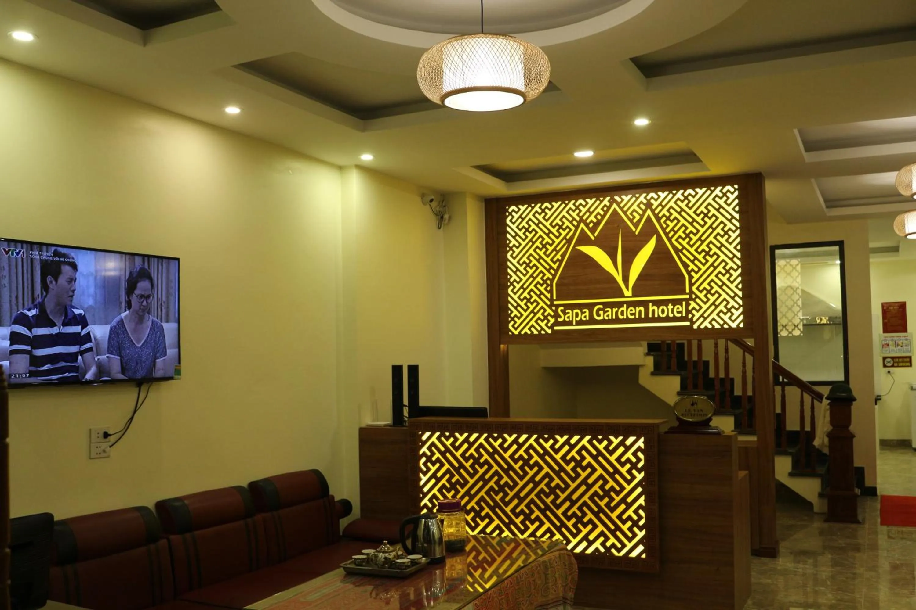 Lobby or reception in Sapa Garden Hotel