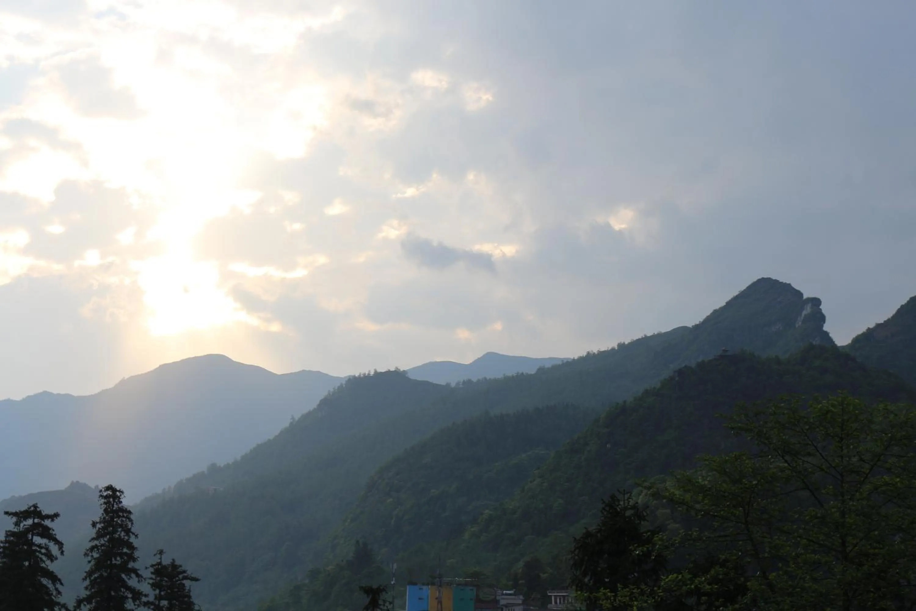 Mountain view in Sapa Garden Hotel