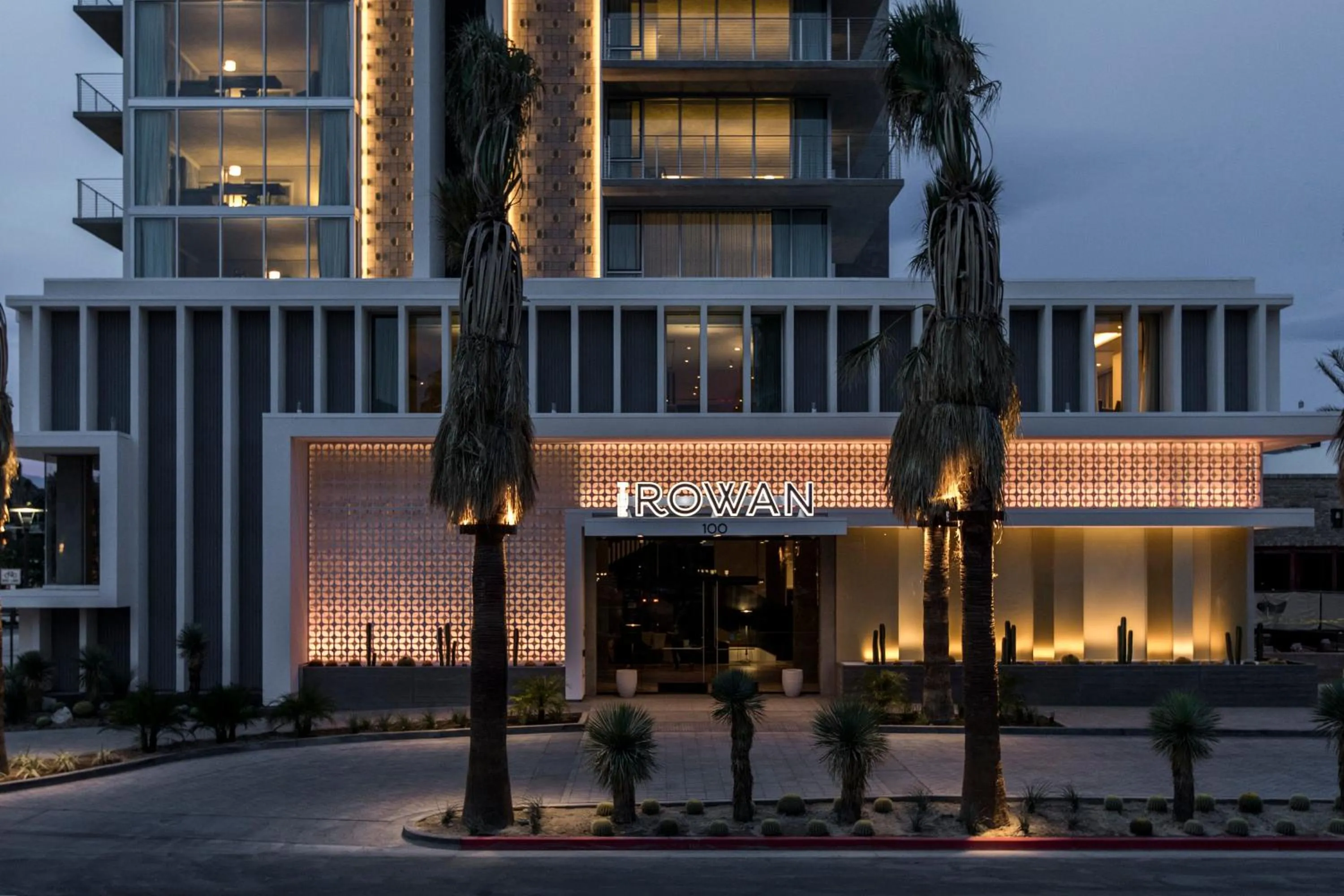 Property building in Kimpton Rowan Palm Springs Hotel by IHG