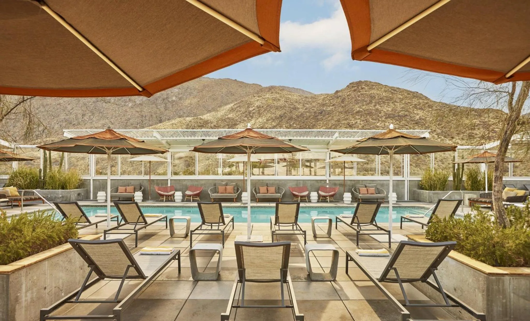 Swimming pool in Kimpton Rowan Palm Springs Hotel by IHG