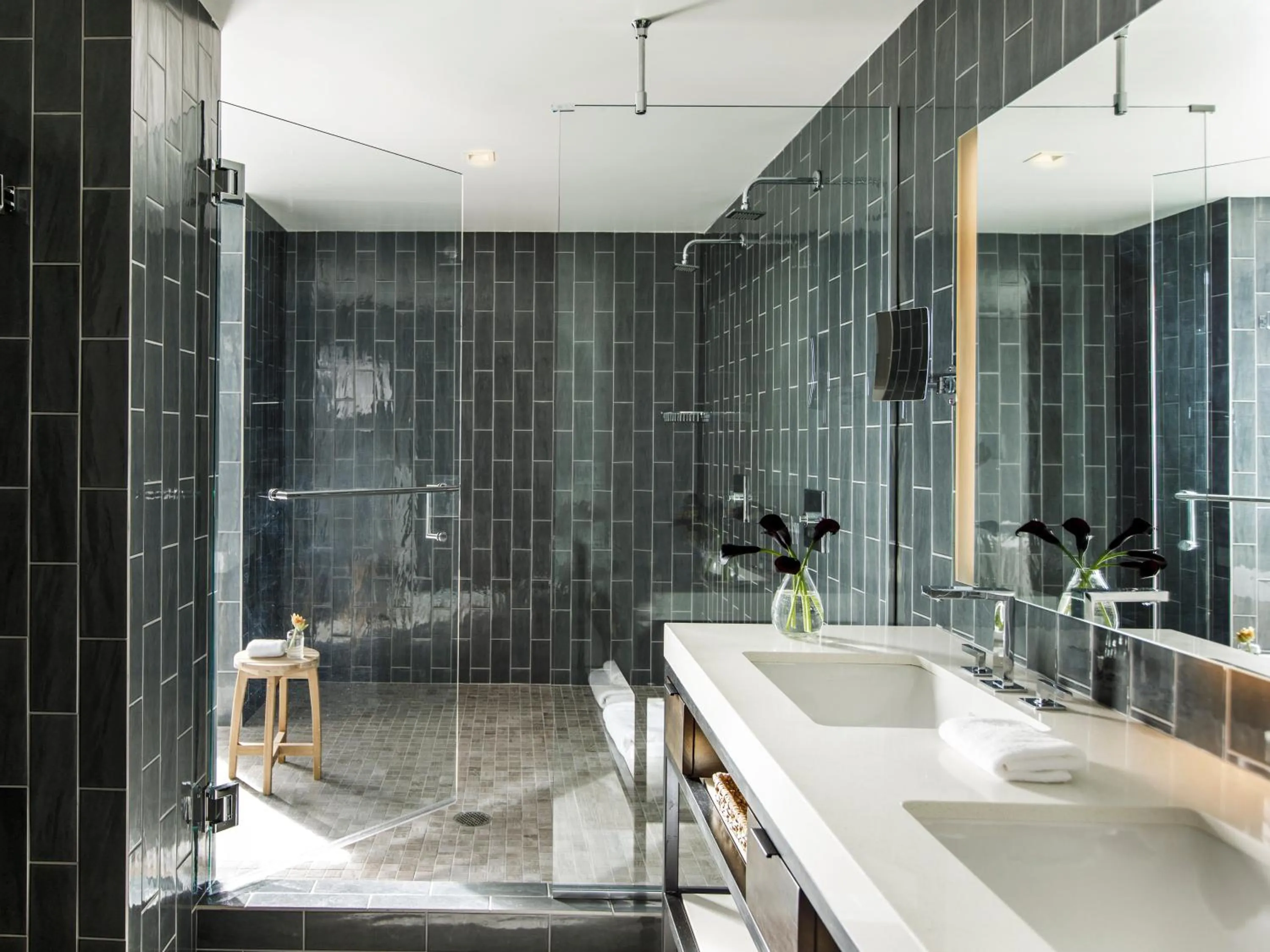 Bathroom in Kimpton Rowan Palm Springs Hotel by IHG