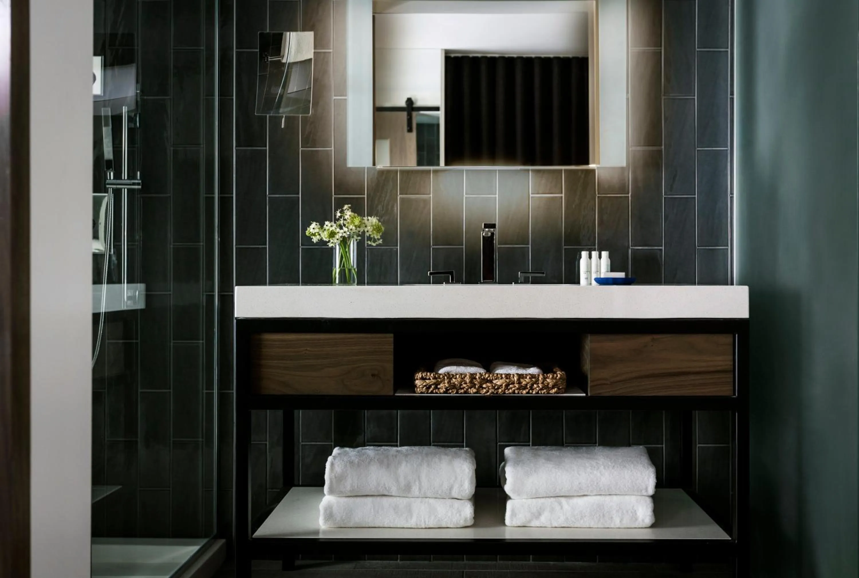 Bathroom in Kimpton Rowan Palm Springs Hotel by IHG