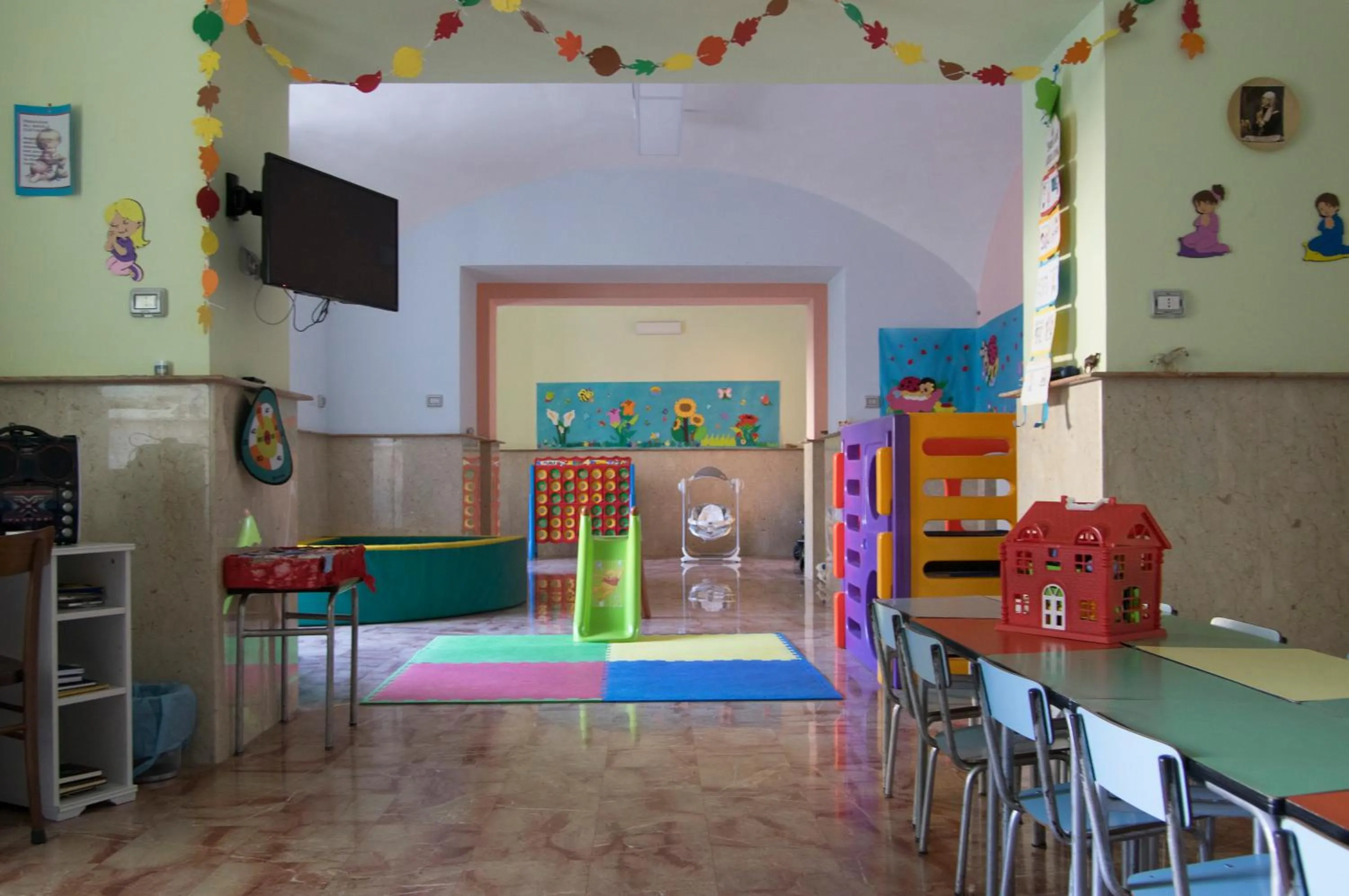 Children play ground in Santa Maria Maddalena