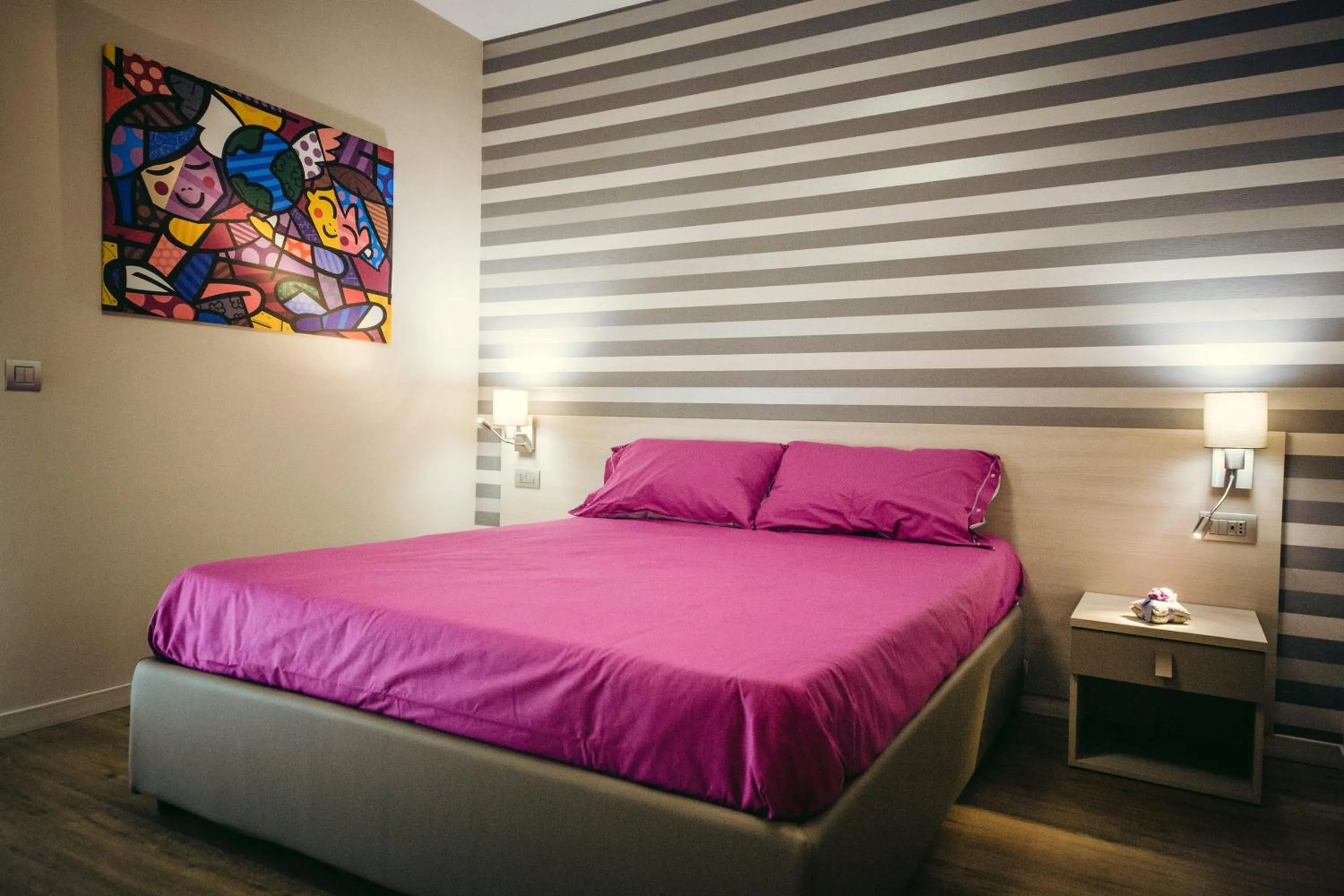 Photo of the whole room, Bed in Bedroom