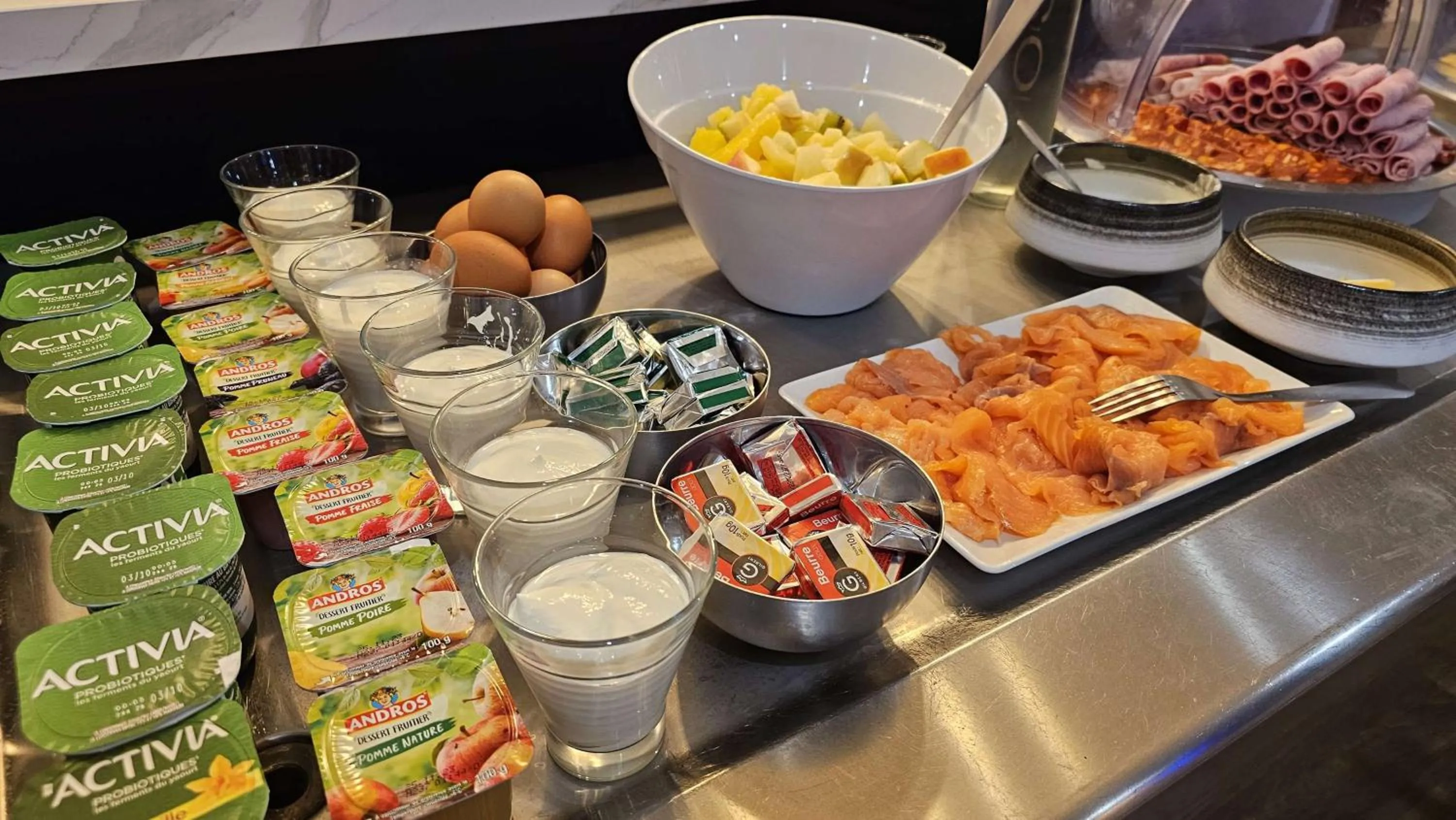 Breakfast in Brit Hotel Plaisance A9/A61