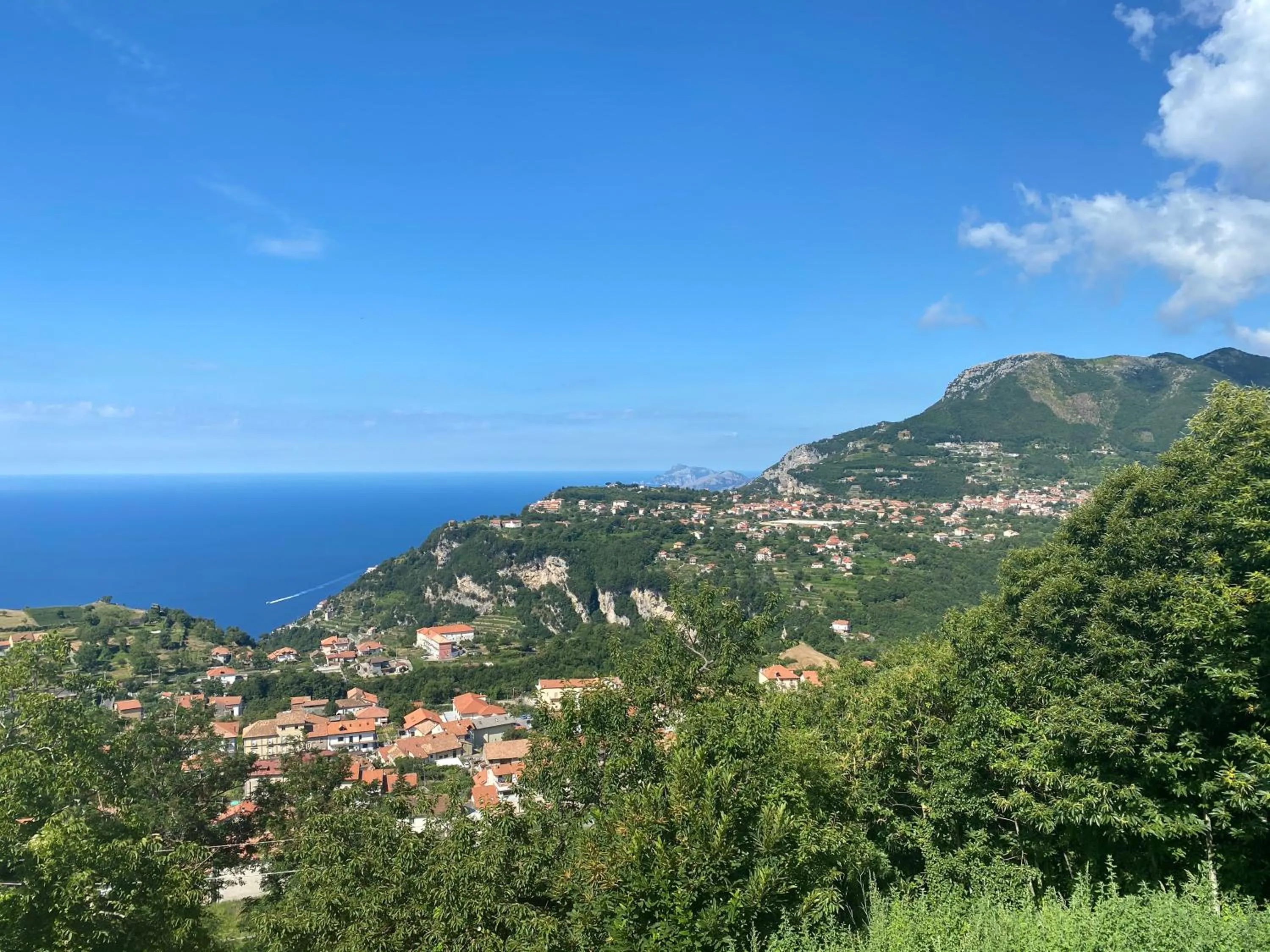 Sea view in B&B Villa Reginella