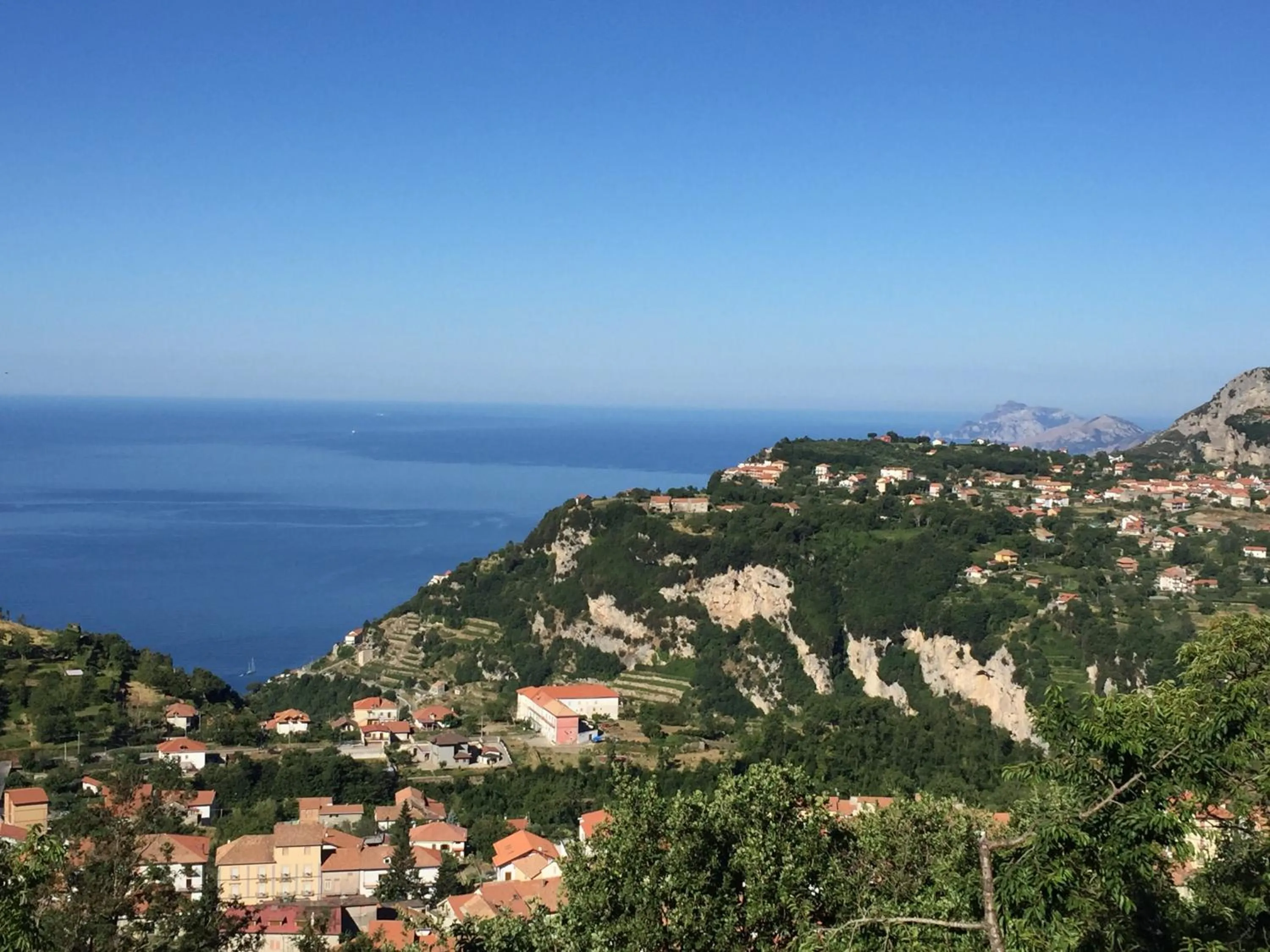 Sea view in B&B Villa Reginella