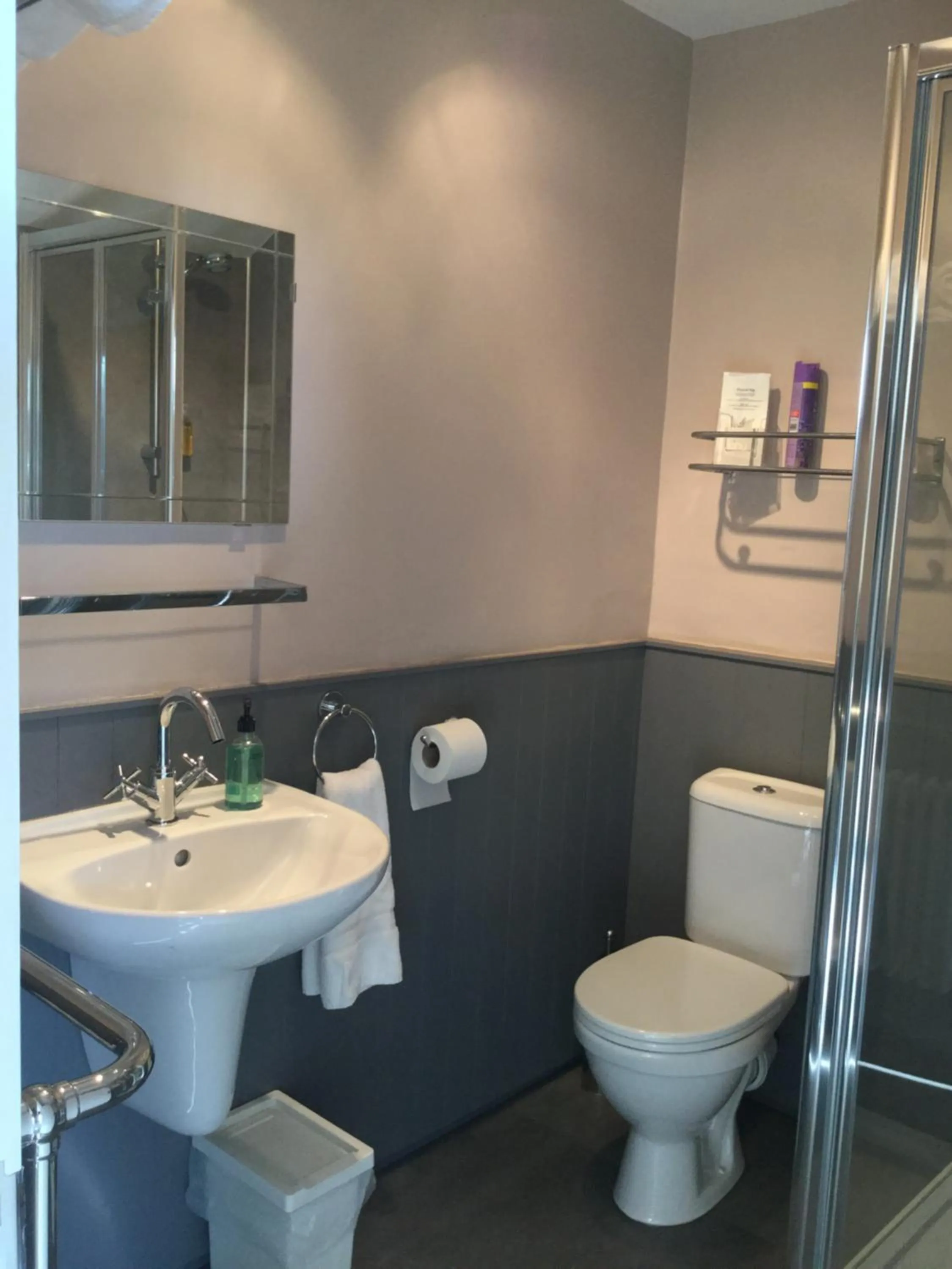 Shower in Elton Guest House