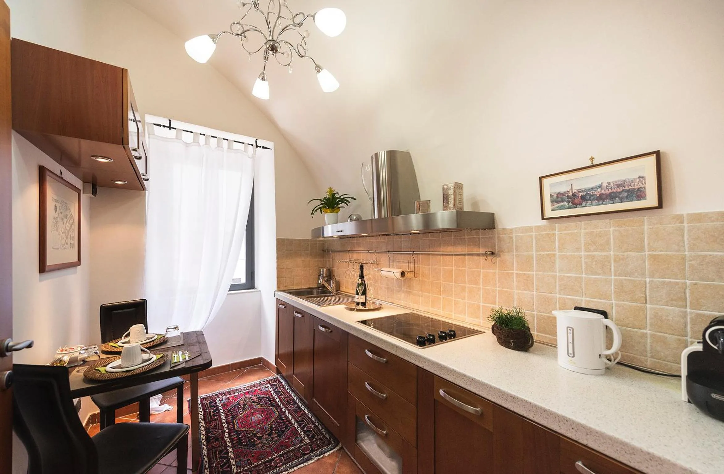 Area and facilities in Palazzo Castelleschi