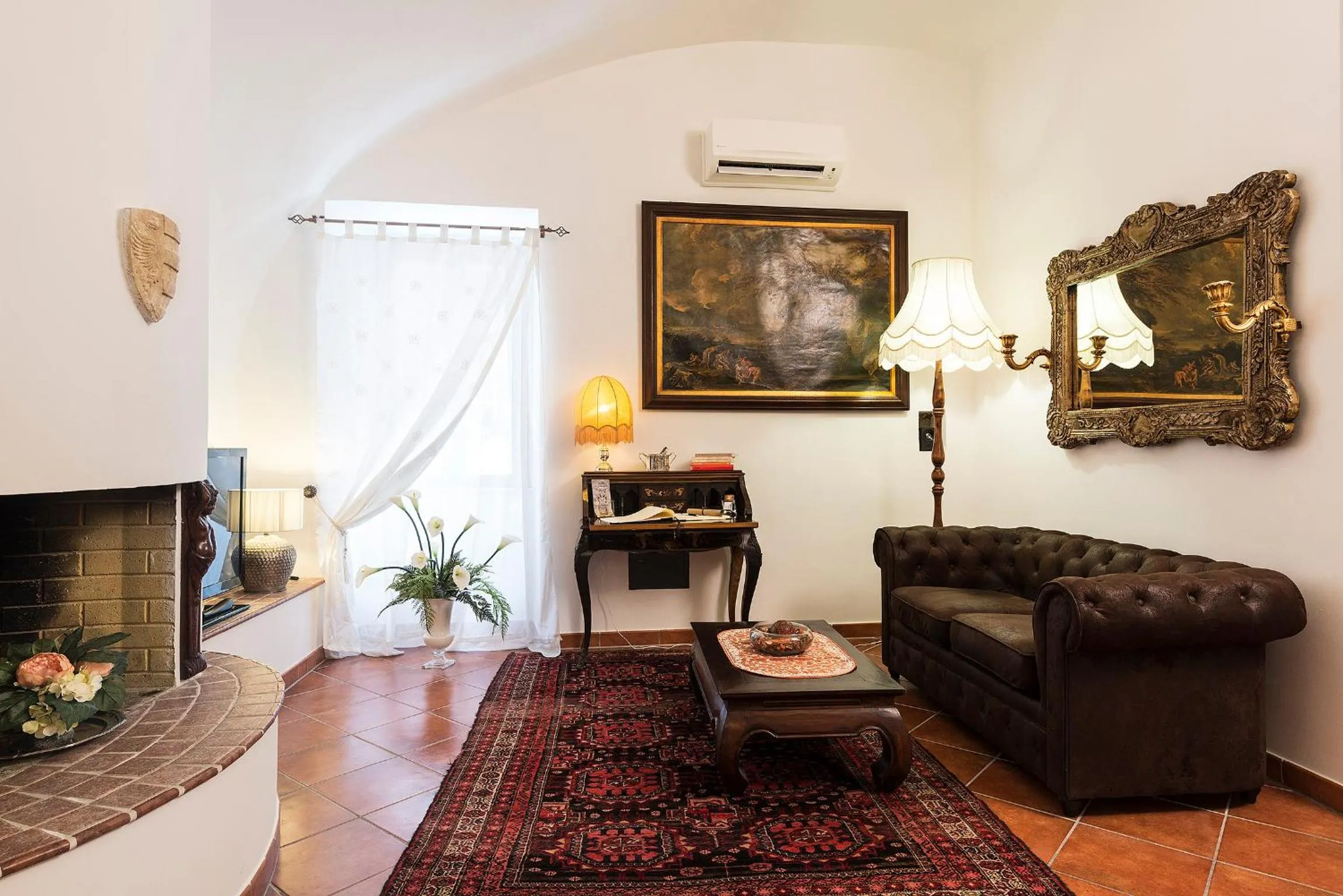 Living room in Palazzo Castelleschi