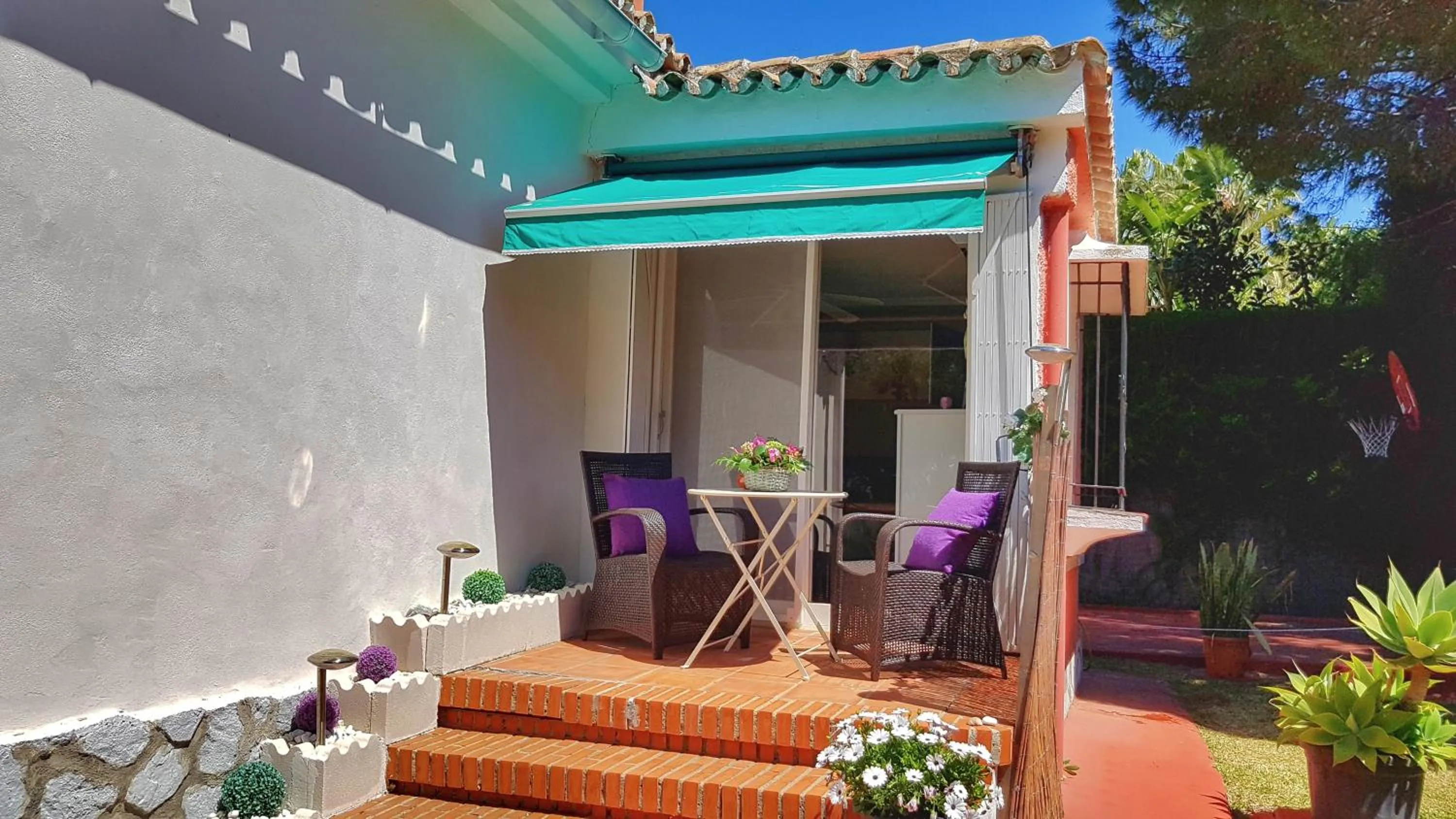 Balcony/Terrace in El Nácar Bed & Breakfast