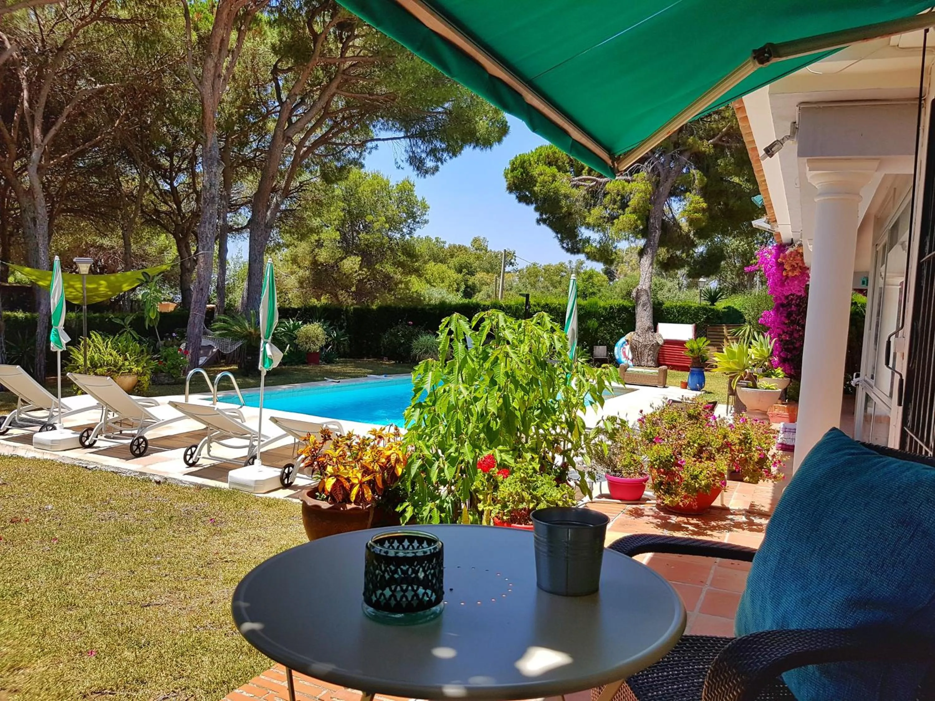 Pool view, Swimming Pool in El Nácar Bed & Breakfast
