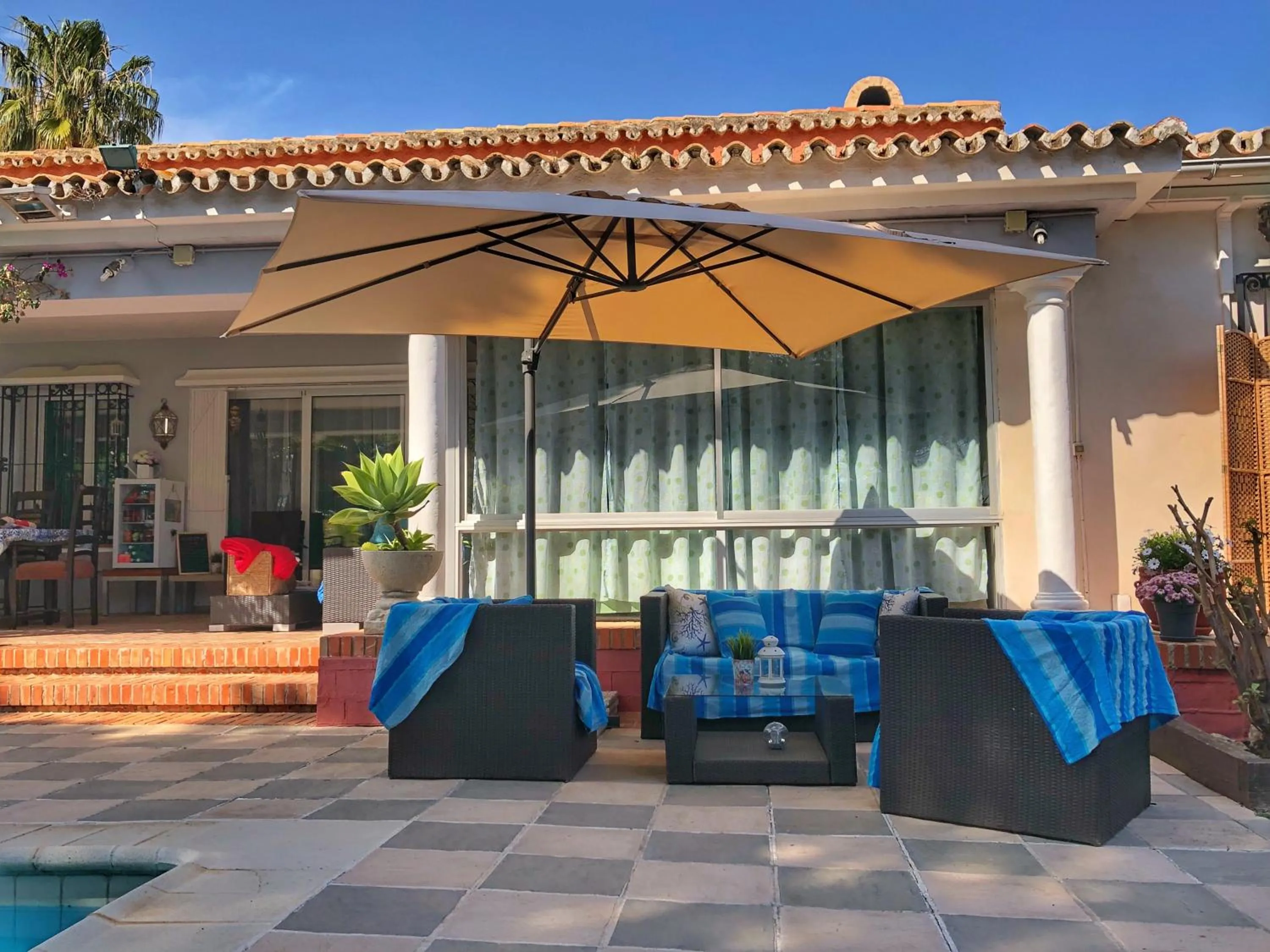 Garden view in El Nácar Bed & Breakfast