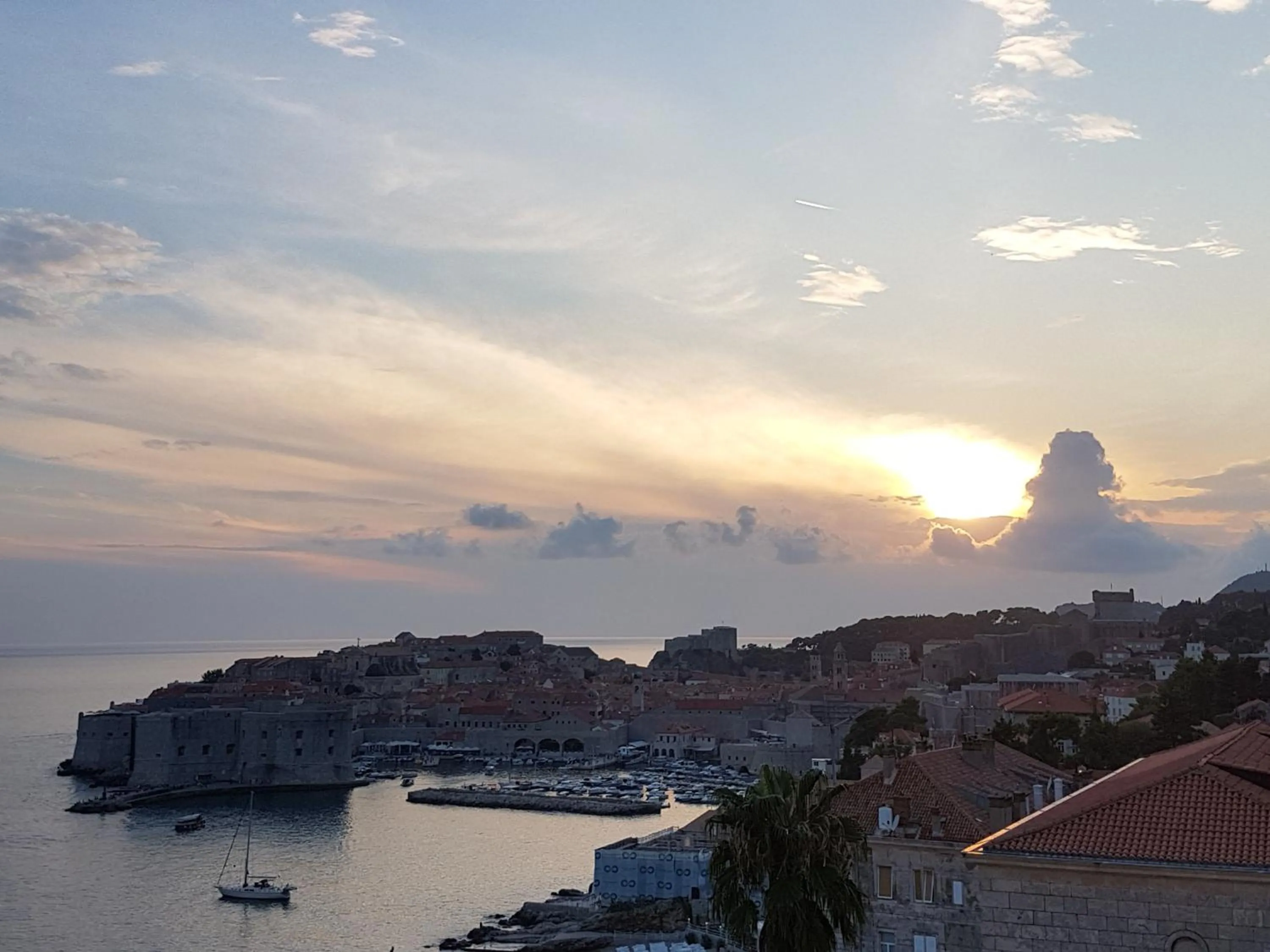 Sunset in Pearl of Adriatic