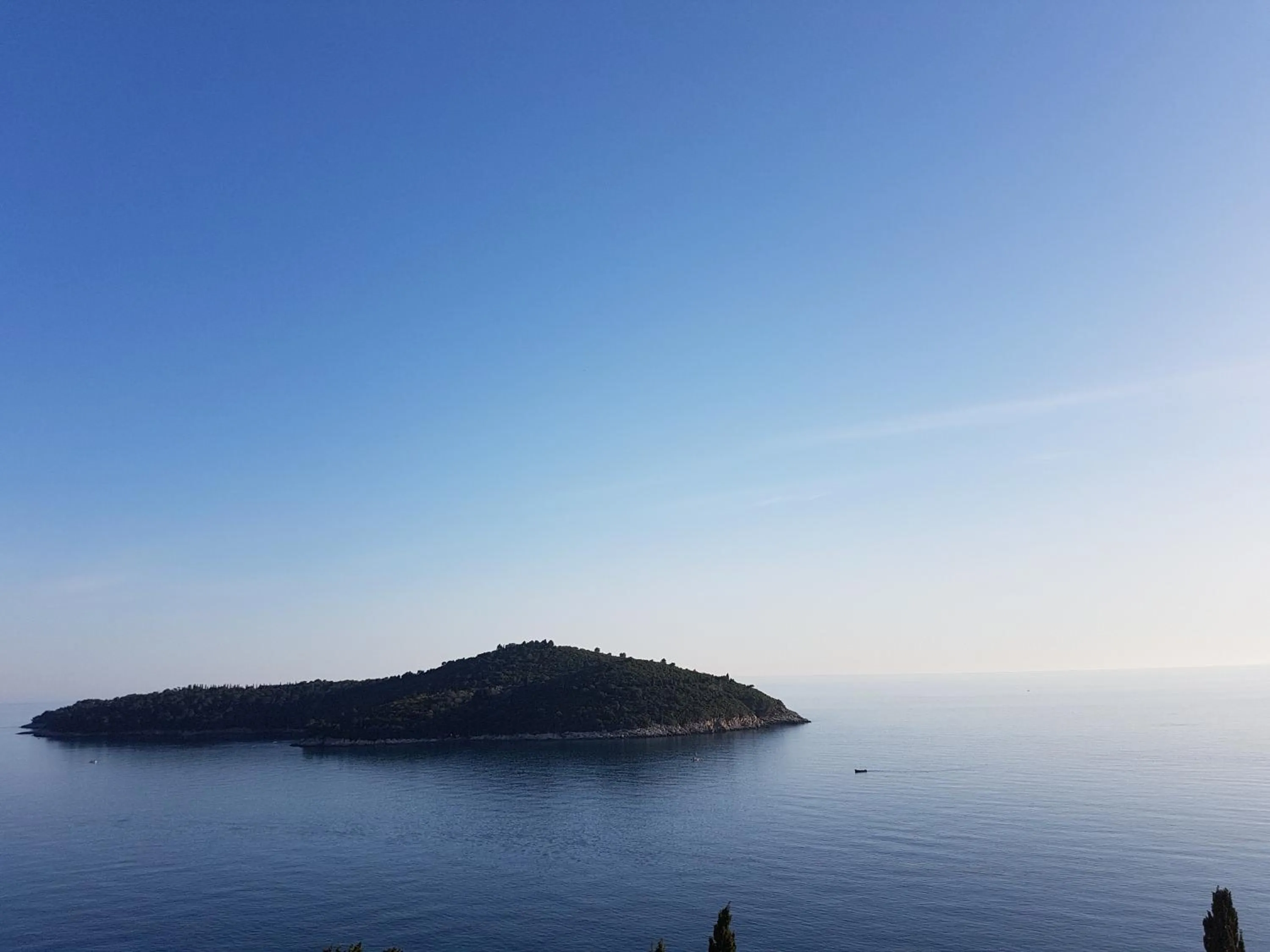 Landmark view in Pearl of Adriatic
