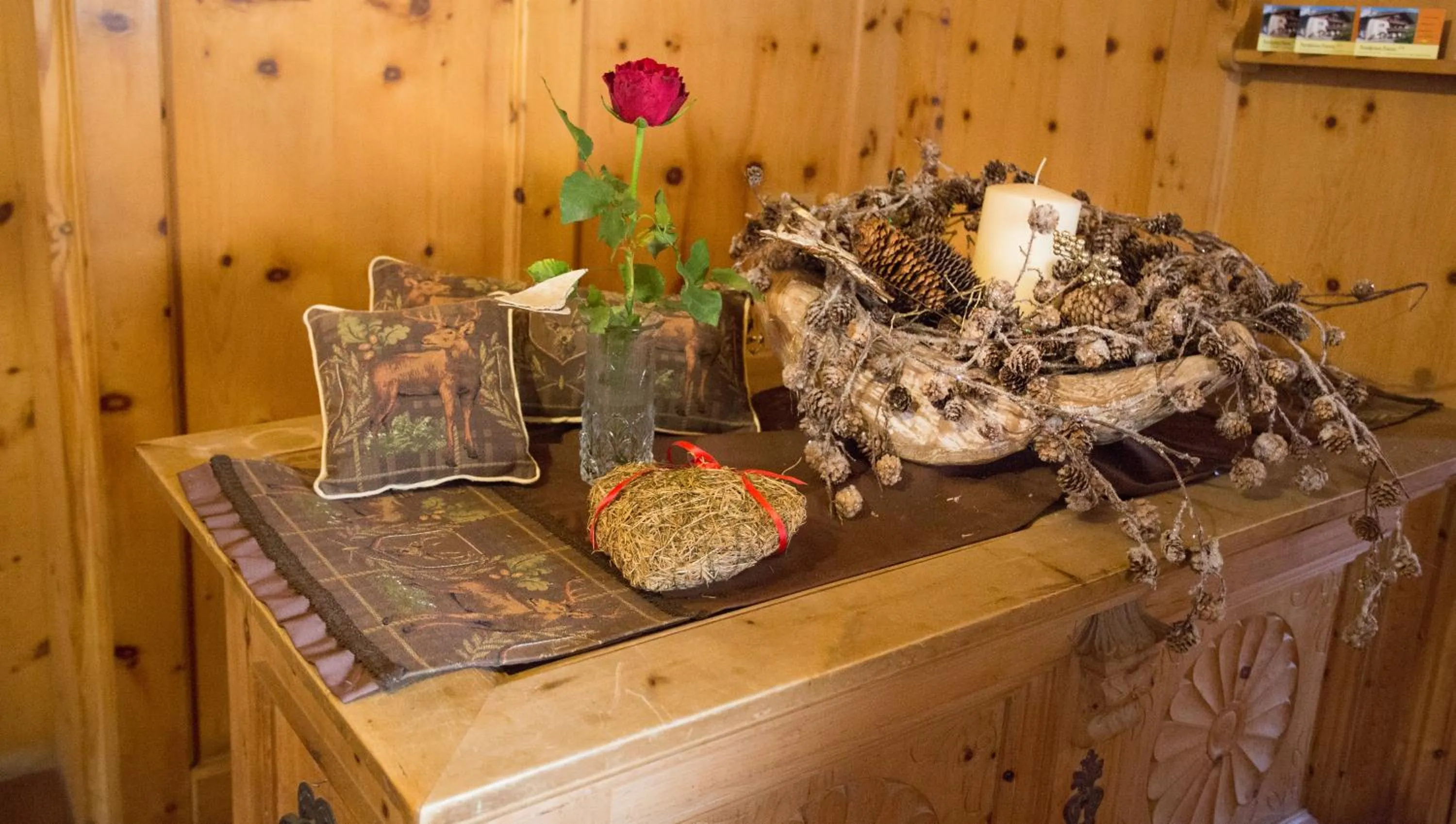 Decorative detail in Residence Rienz