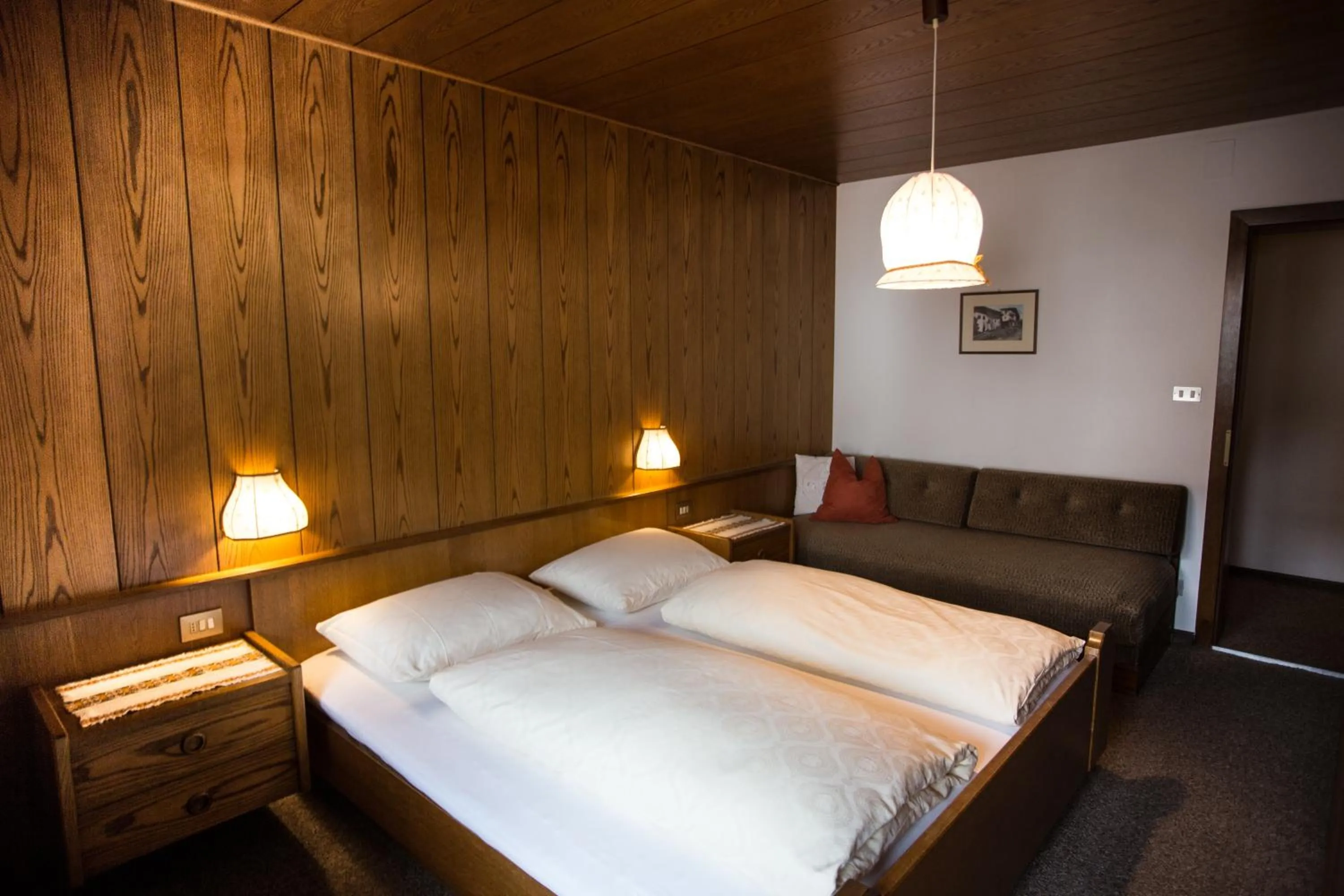 Bedroom, Bed in Residence Rienz