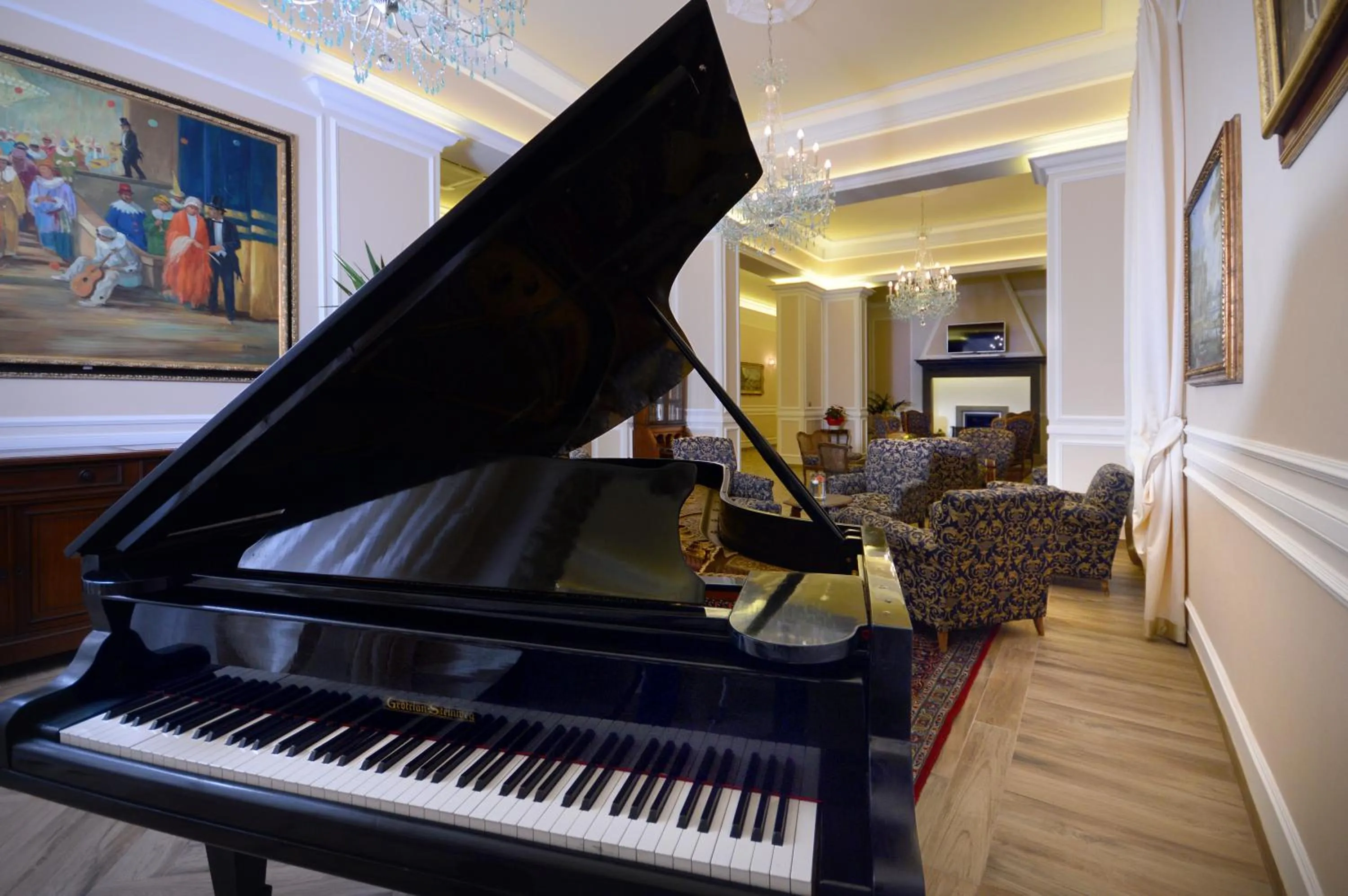 Lounge or bar in Grand Hotel Vittoria