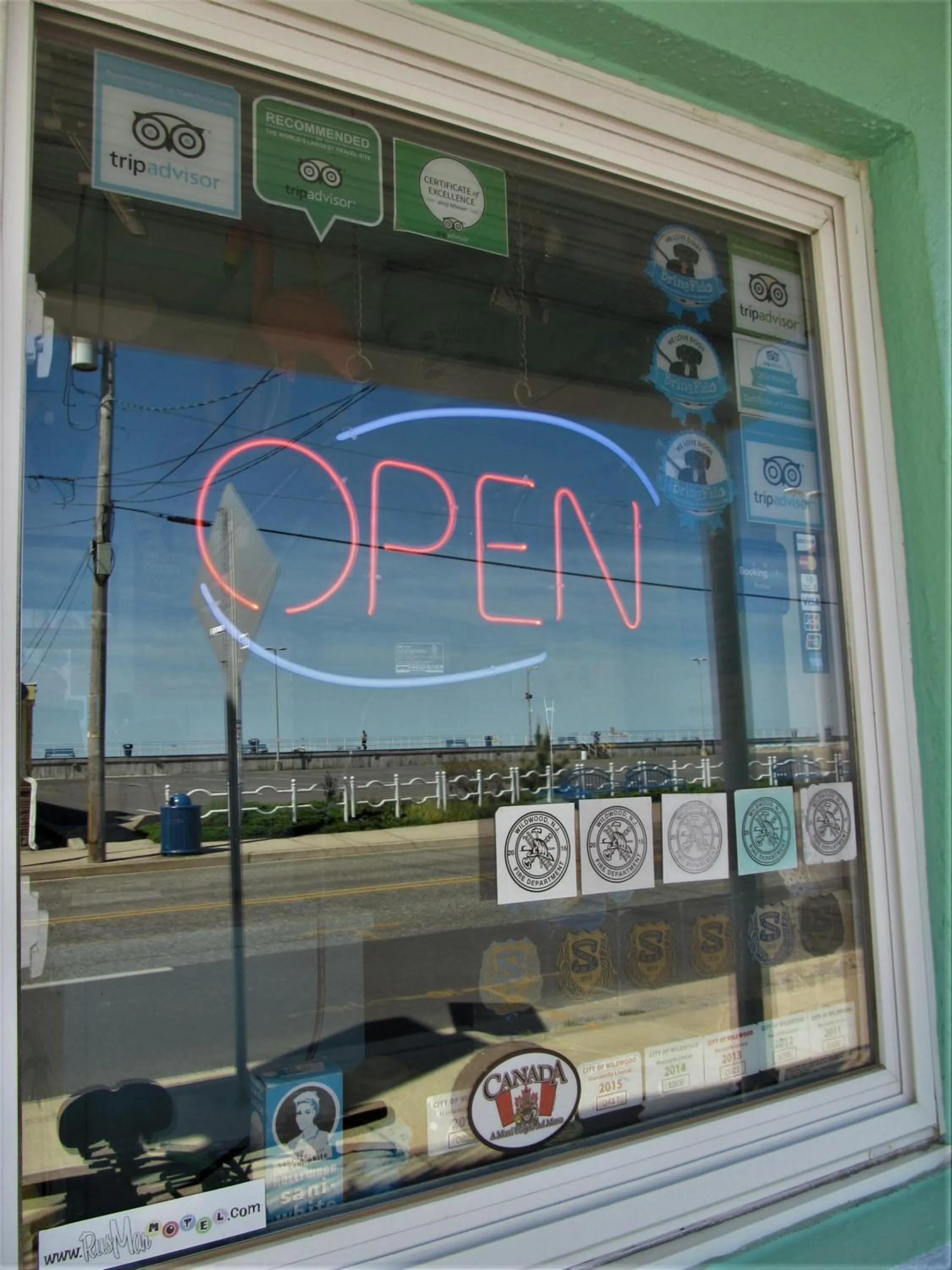 Certificate/Award in Rus Mar Motel Wildwood Beach & Boardwalk