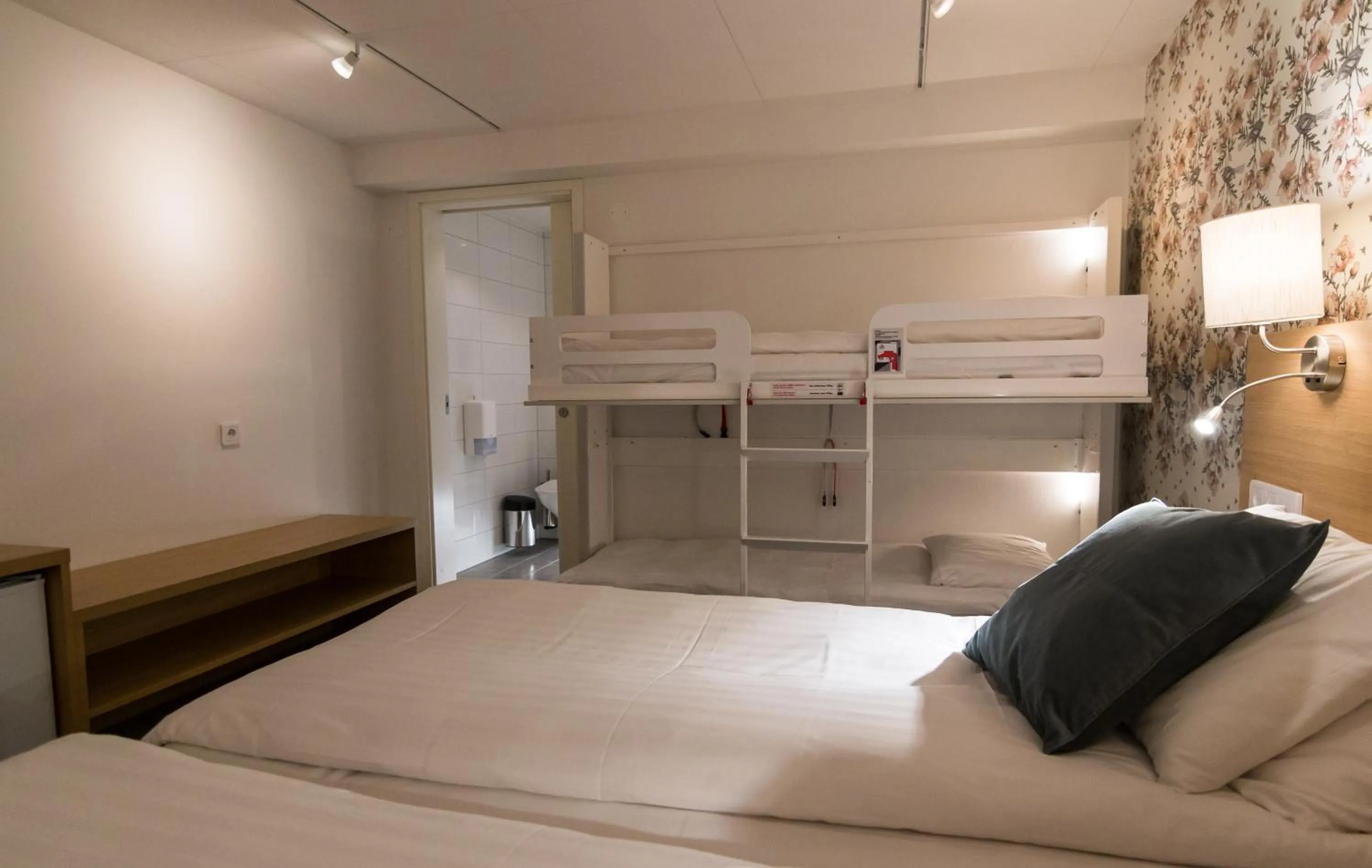 Bed in First Hotel Dragonen