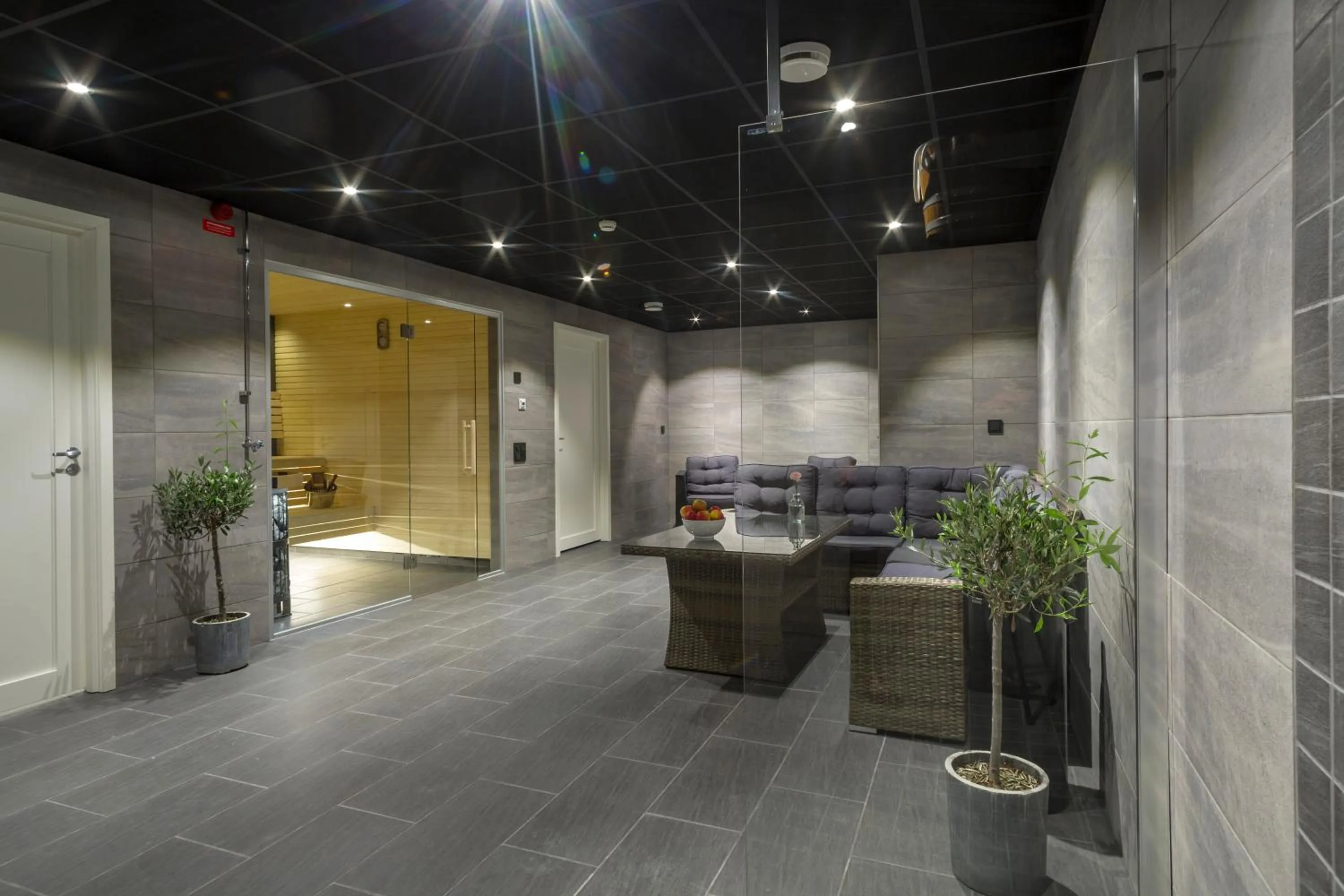 Sauna in First Hotel Dragonen