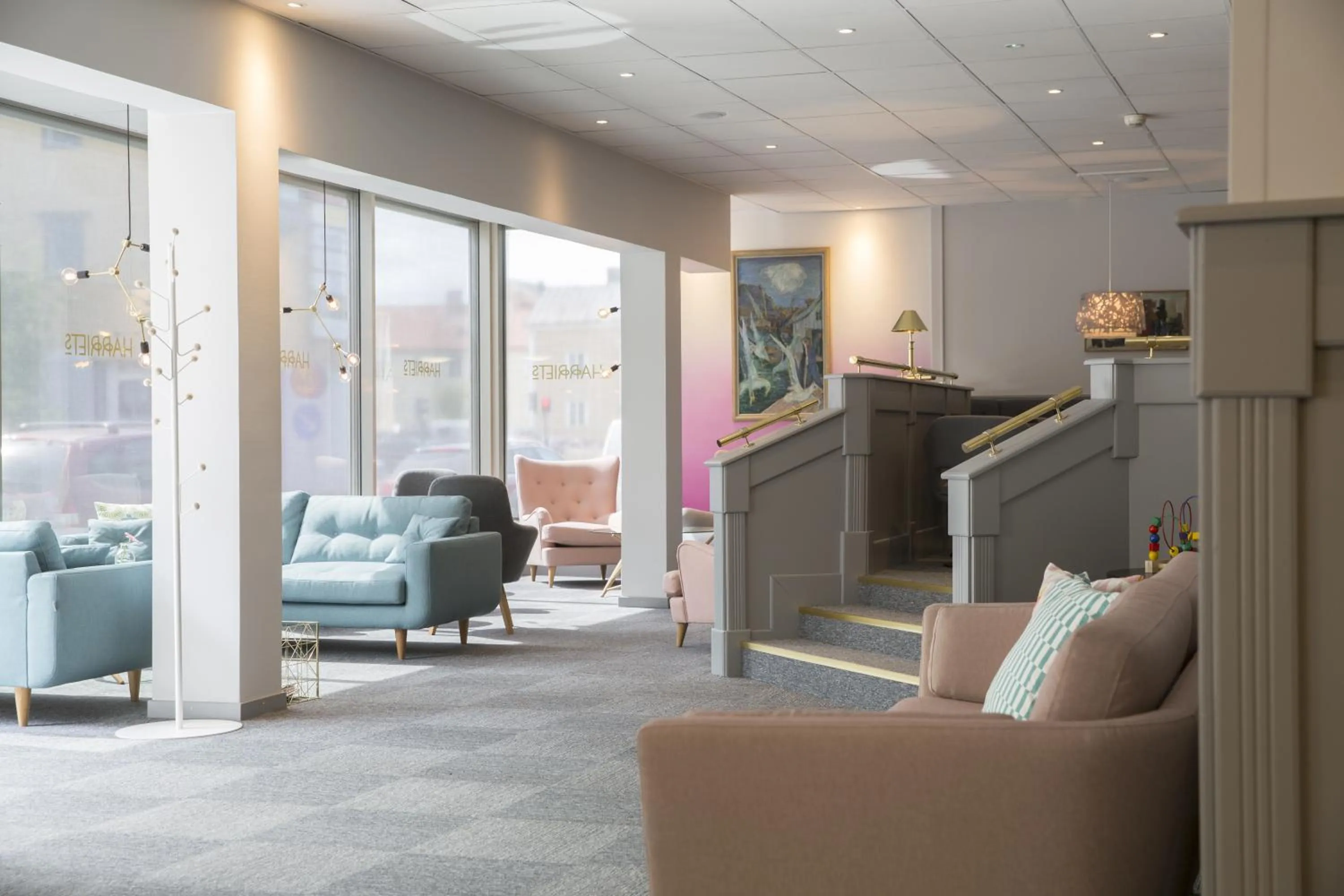 Lobby or reception in First Hotel Dragonen